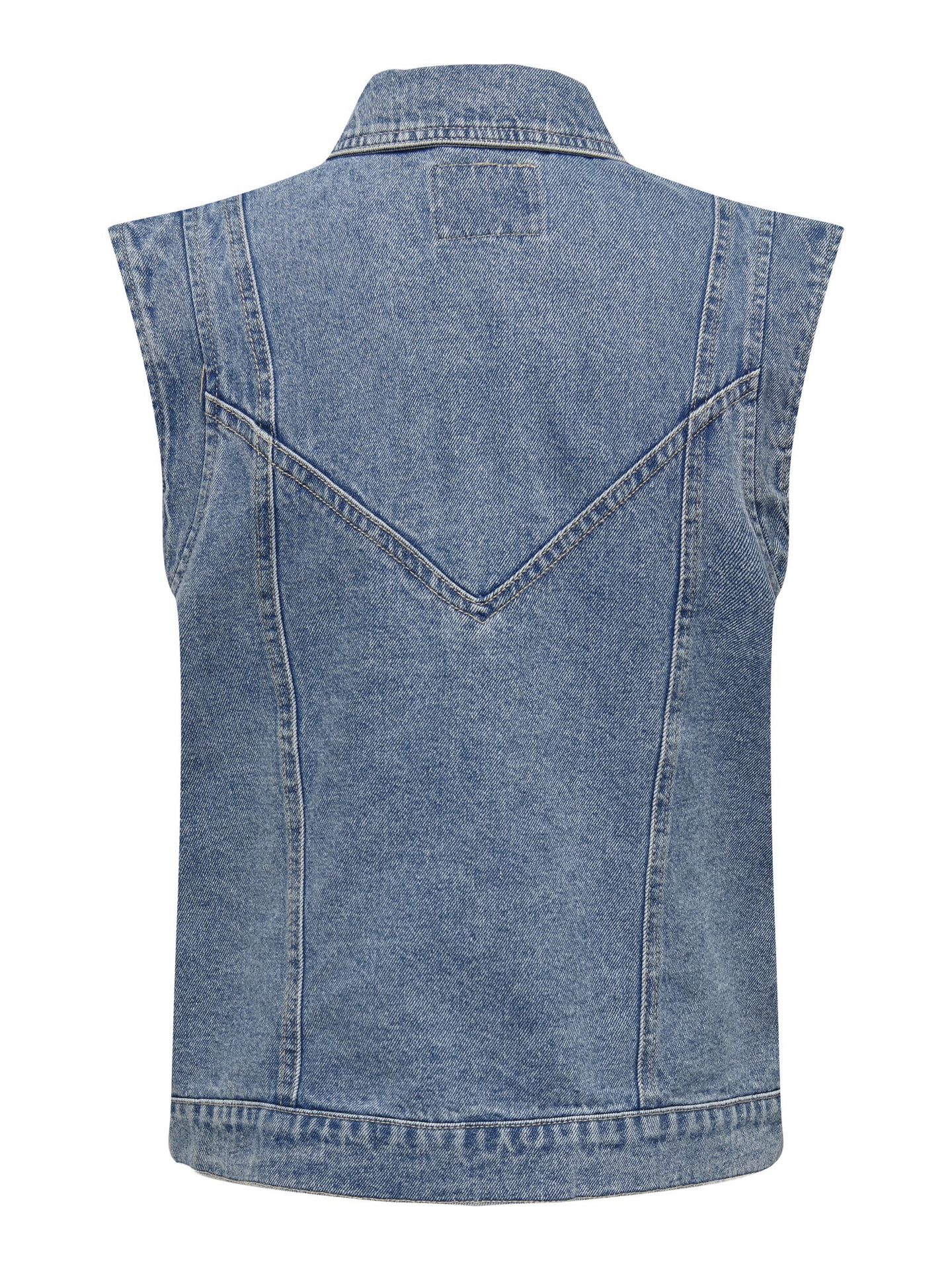 Only ONLKENNEDY SL DNM WAISTCOAT BJ NOOS Medium Blue Denim 2900153448057 Only ONLKENNEDY SL DNM WAISTCOAT BJ NOOS Medium Blue Denim 2900153448057