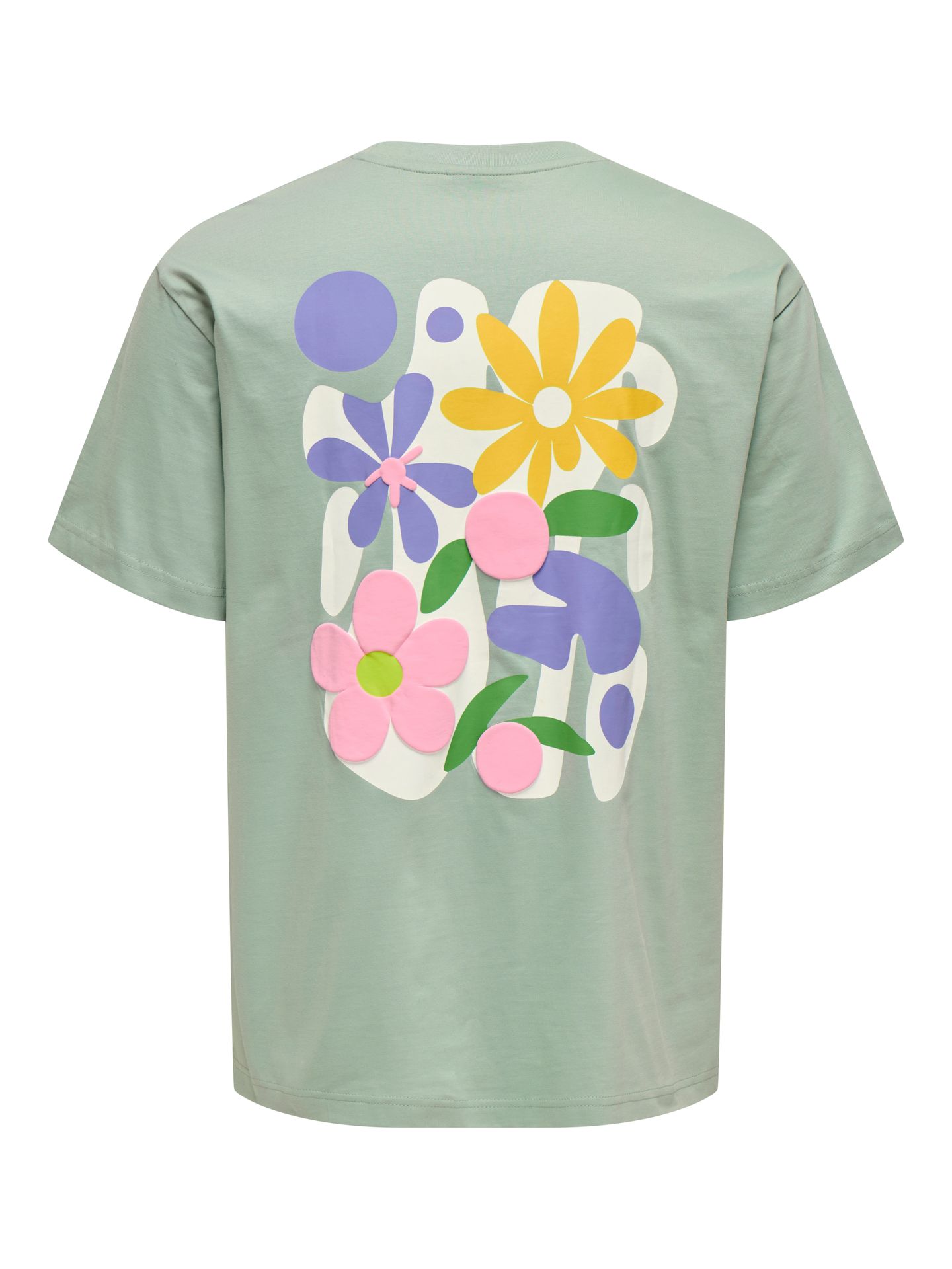 Only & Sons Junior OSJFLORA COL PRINT RLX SS TEE Iceberg Green/MERCURY 2900153451040 Only & Sons Junior OSJFLORA COL PRINT RLX SS TEE Iceberg Green/MERCURY 2900153451040