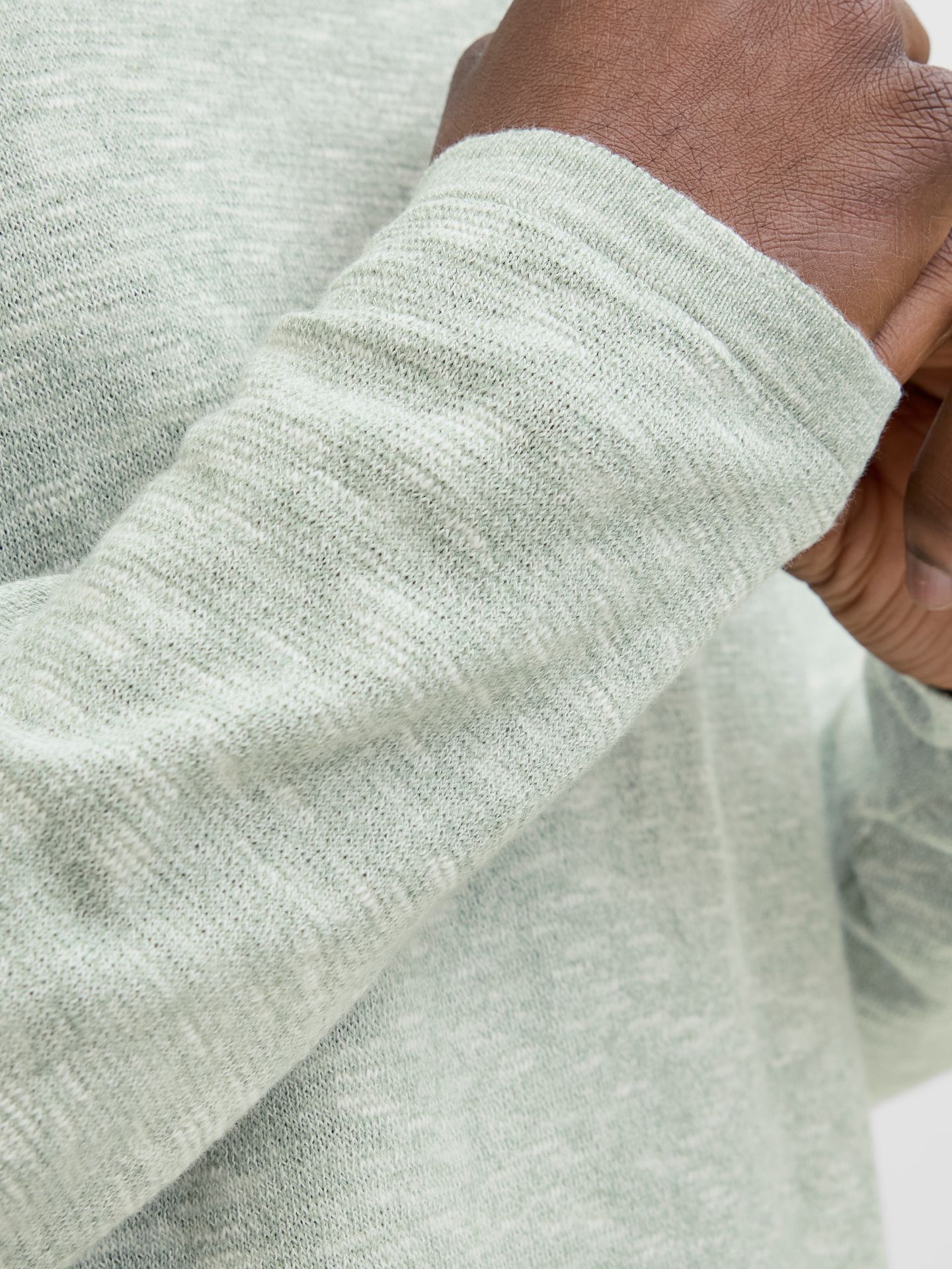 Jack & Jones JJESUMMER KNIT CREW NECK SN Iceberg Green/w. White 2900153456052 Jack & Jones JJESUMMER KNIT CREW NECK SN Iceberg Green/w. White 2900153456052