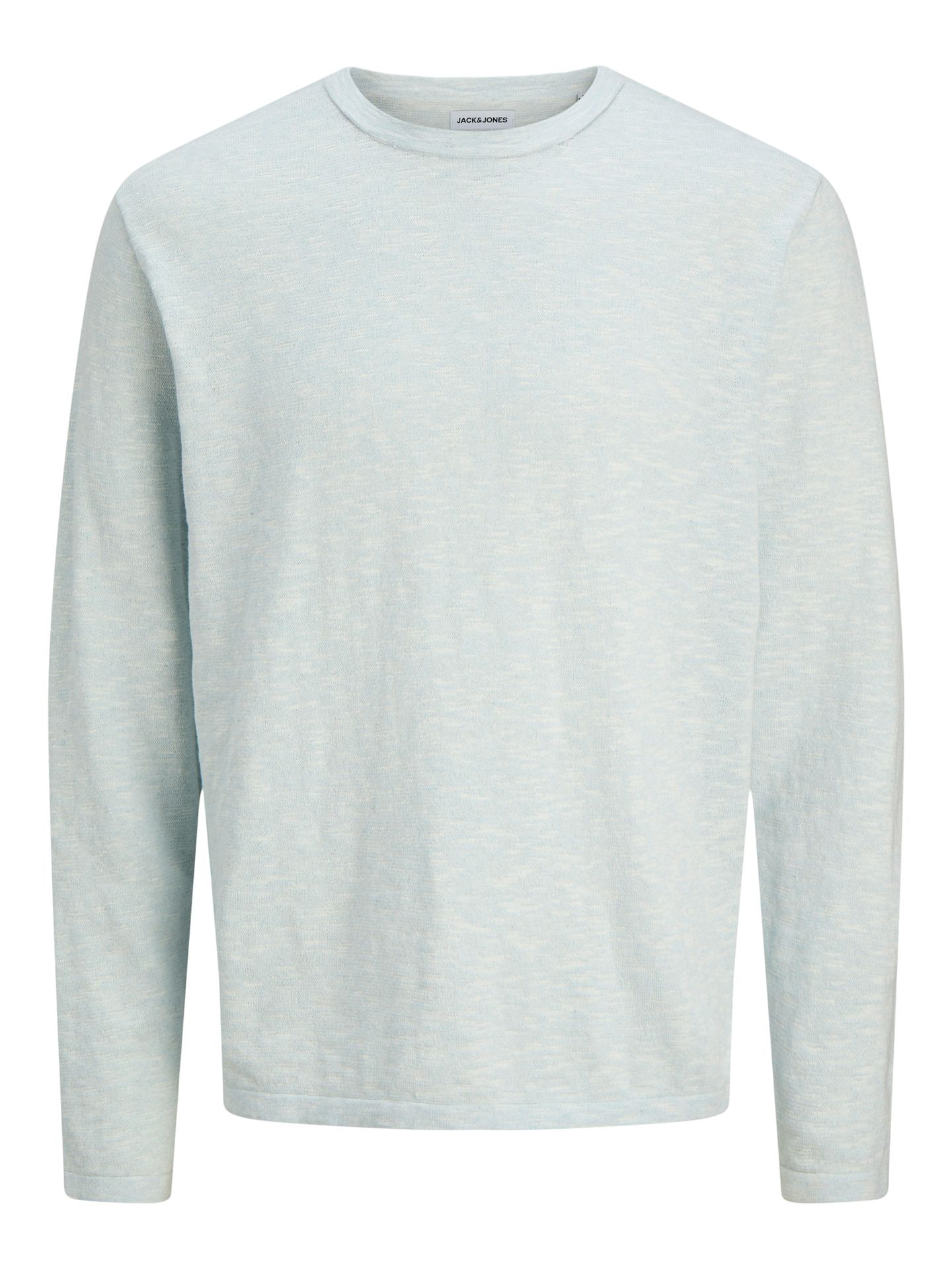 Jack & Jones JJESUMMER KNIT CREW NECK SN Celestial Blue/w. White 2900162851039