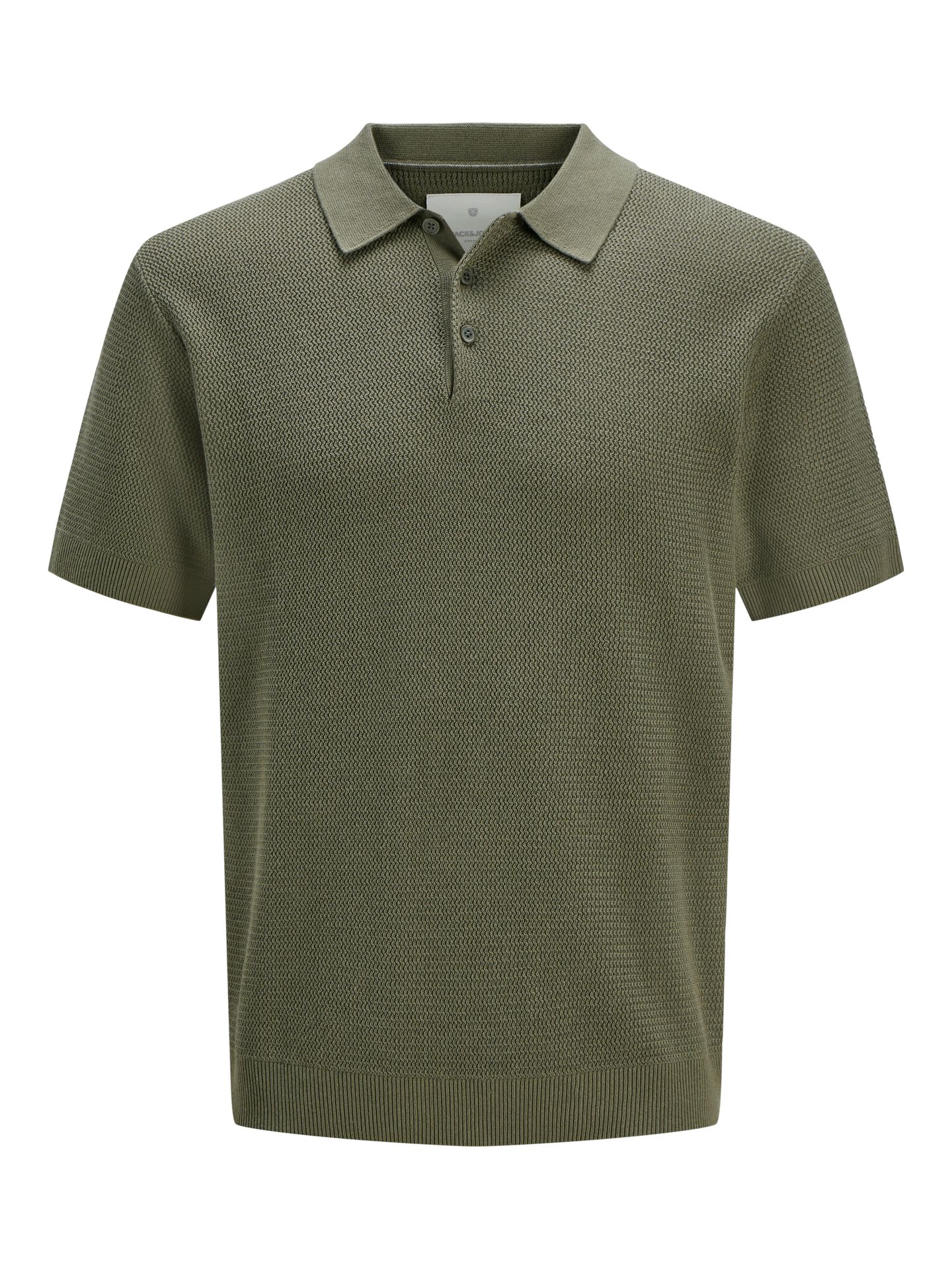 Jack & Jones JPRCCCOOPER KNIT POLO SS SN Tea Leaf 2900153473028