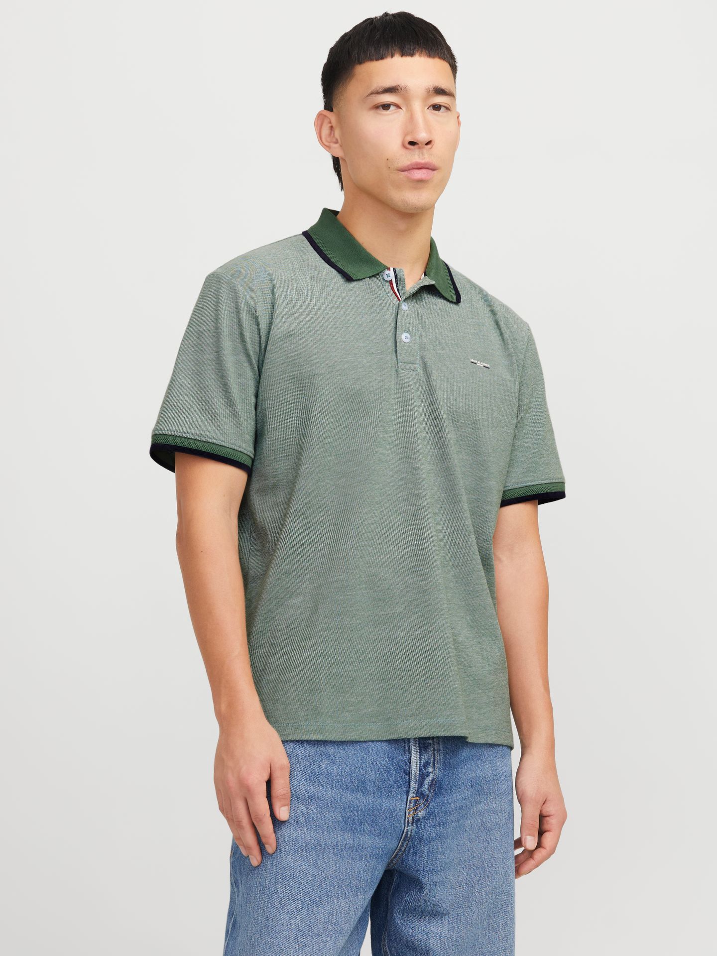 Jack & Jones JPRBLUALVES SS POLO SN Dark Ivy 2900153479013