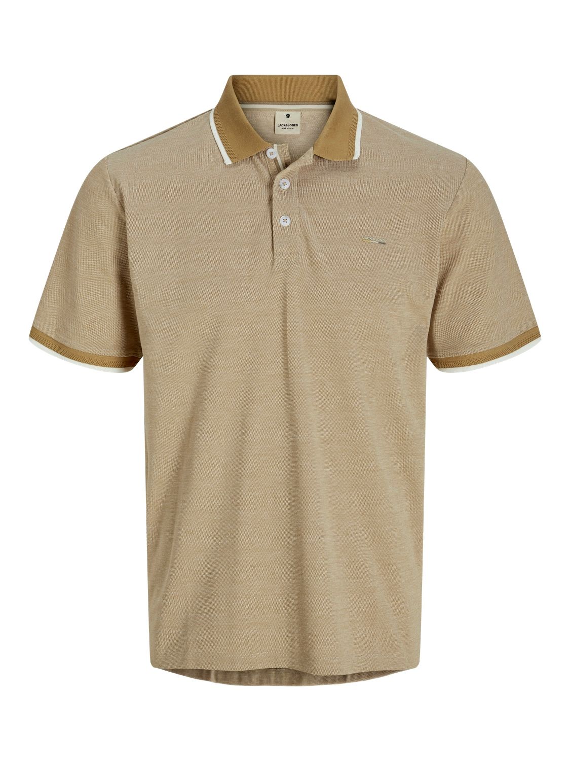 Jack & Jones JPRBLUALVES SS POLO SN Tannin 00111645-EKA26011400002652