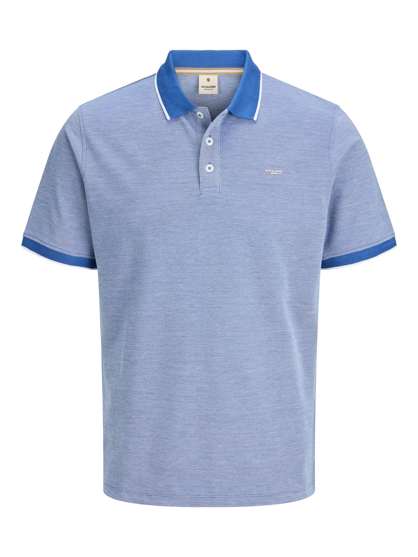 Jack & Jones JPRBLUALVES SS POLO SN DÃ©ja Vu Blue/Melange 00111645-EKA26011400003496