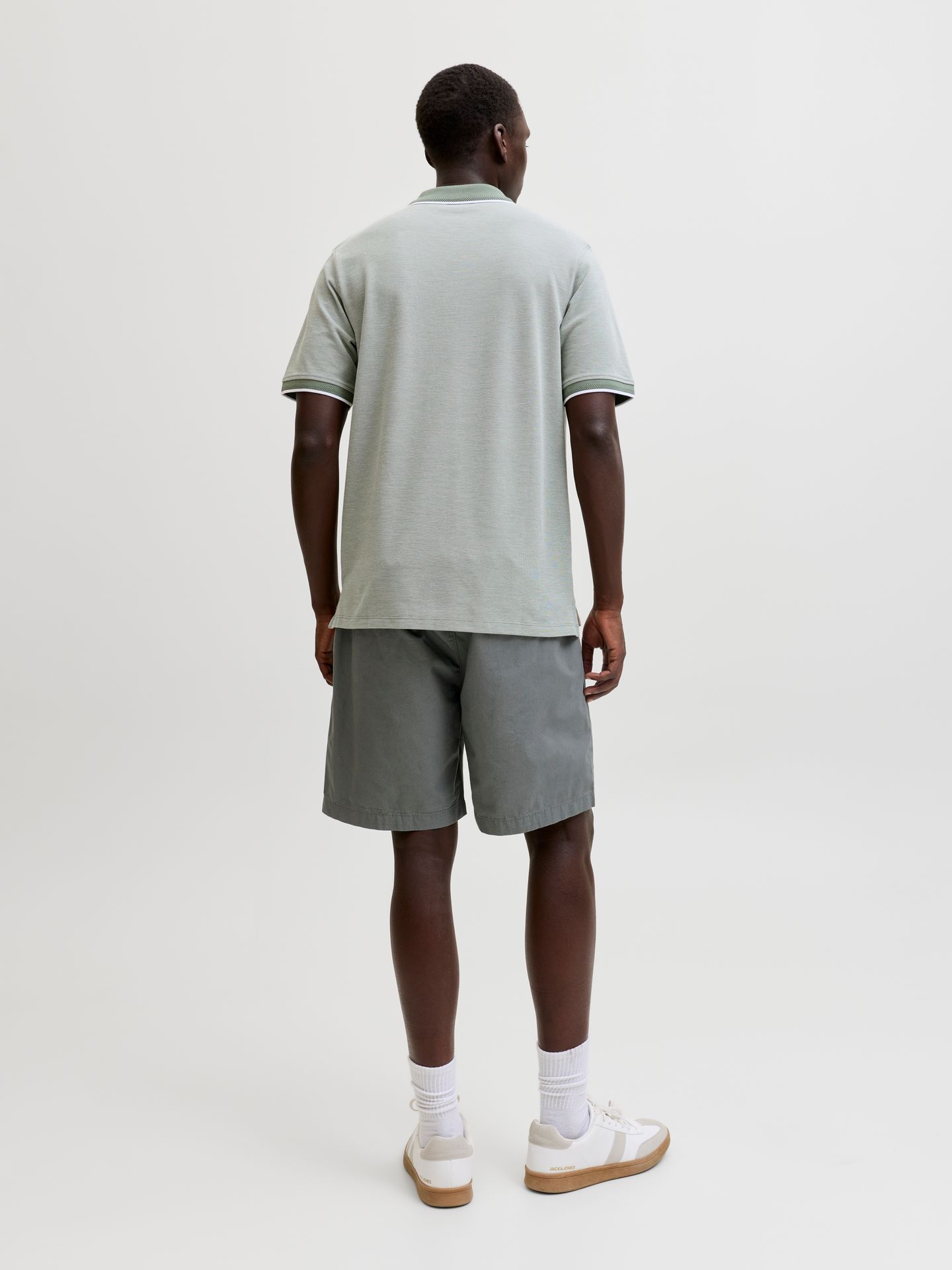 Jack & Jones JPRBLUALVES SS POLO SN Laurel Wreath/Melange 2900166285038