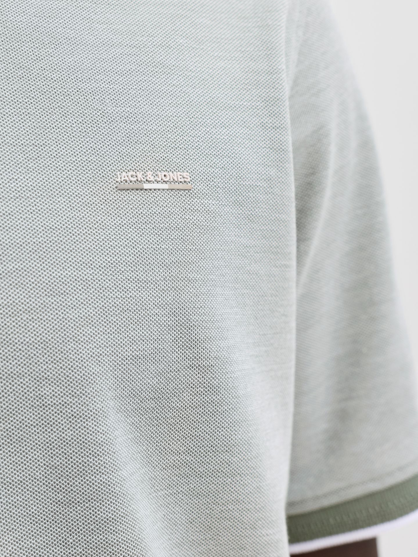 Jack & Jones JPRBLUALVES SS POLO SN Laurel Wreath/Melange 2900166285038