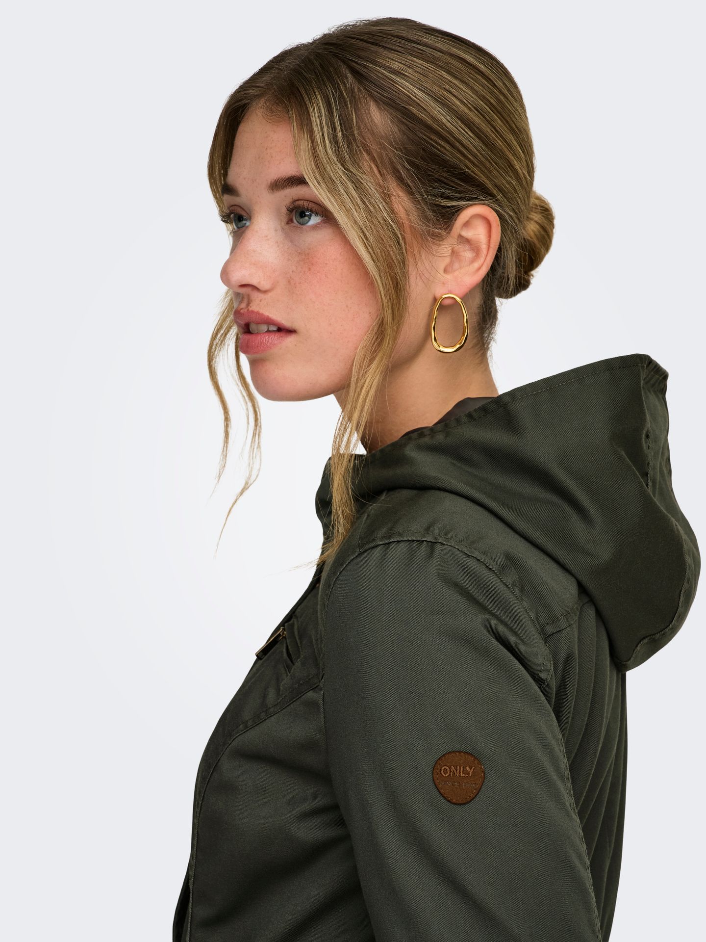 Only ONLLORCA LIFE CANVAS PARKA CC OTW Kambaba 2900162746014