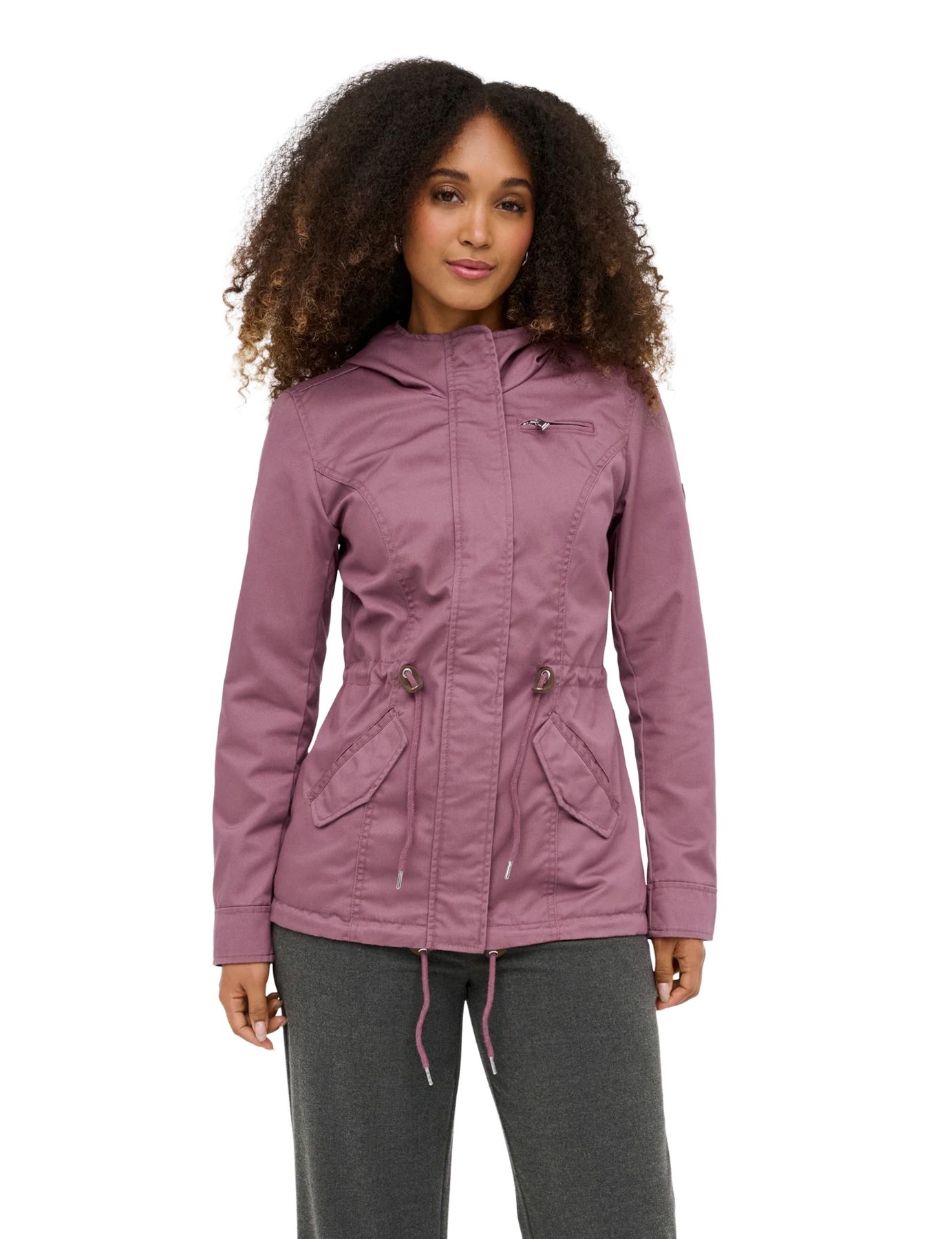 Only ONLLORCA LIFE CANVAS PARKA CC OTW Burnished Lilac 2900162749022