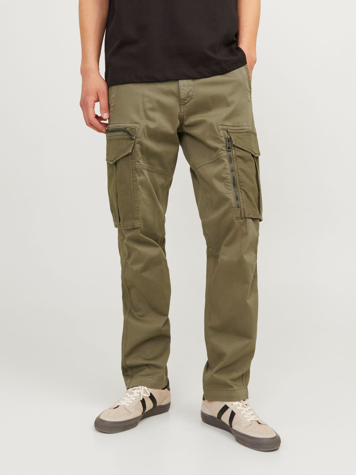 Jack & Jones JPSTKANE CRUISE CARGO NOOS Dusty Olive 2900153539120