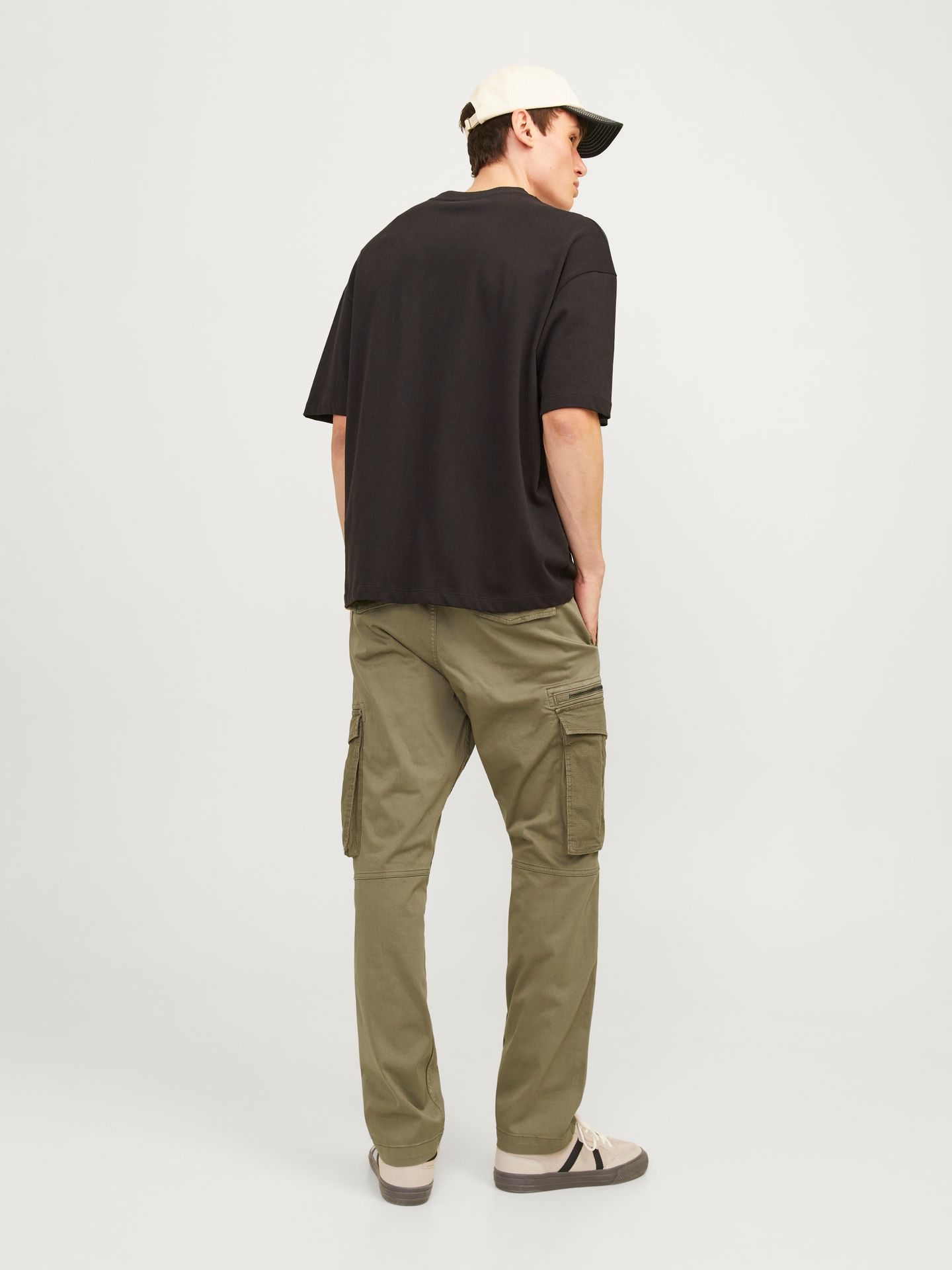Jack & Jones JPSTKANE CRUISE CARGO NOOS Dusty Olive 2900153539120