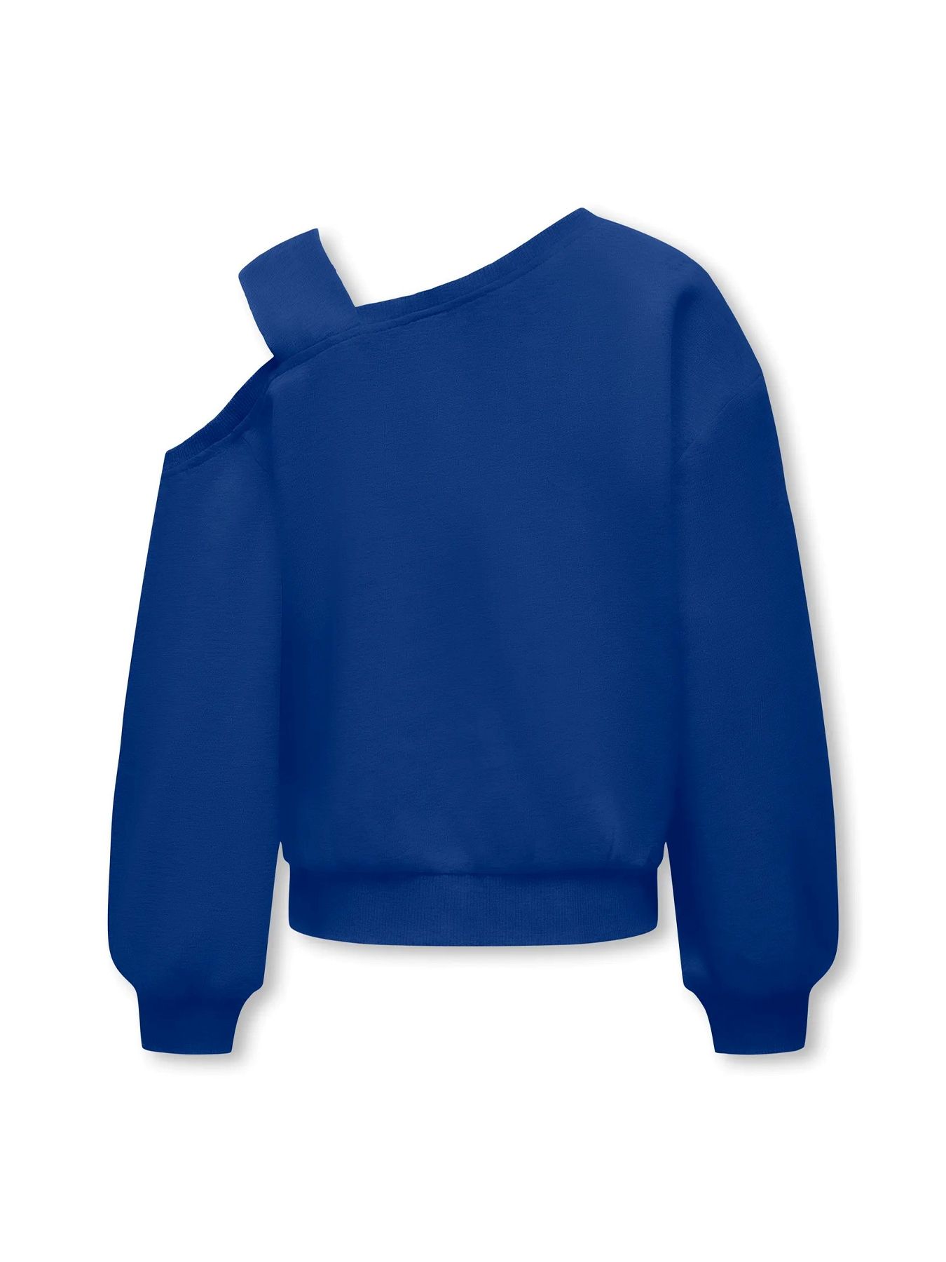 Only KOGSEEMA LIFE LS O-NECK OFFSHLDR CS Mazarine Blue/Leopard Standing 2900153542014