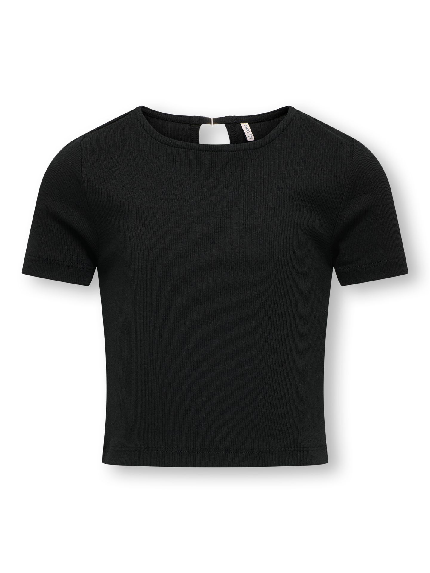 Only KOGRENE LIFE S/S OPEN BACK TOP JRS Black/CLARA LEO 2900153553010