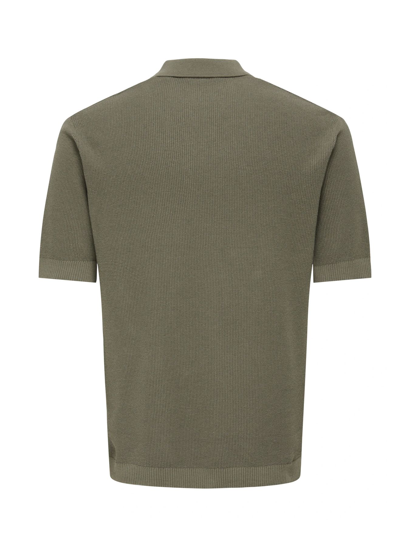 Only & Sons ONSMOON REG 12 SS POLO KNIT Bungee Cord 2900163538014