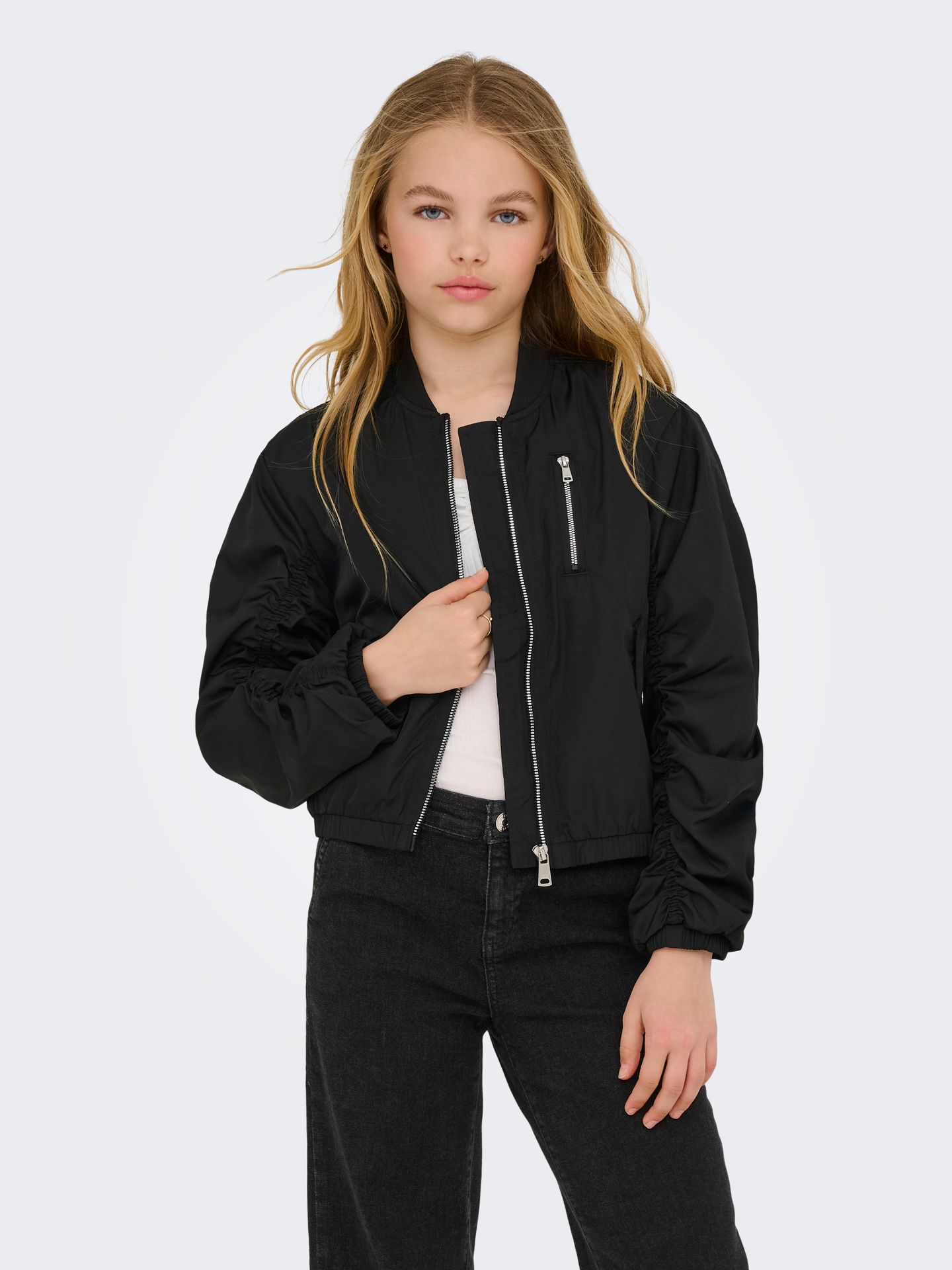 Kids Only KOGMINNA LIFE BOMBER CP OTW Black 00111685-EKA26011400000004