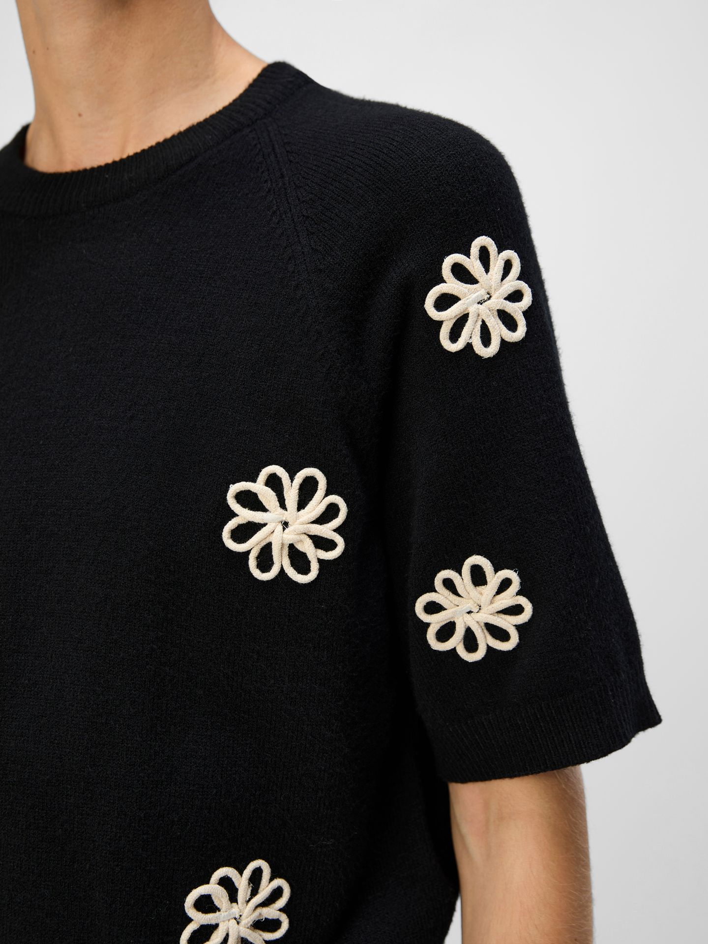 Object OBJLANEY RUBIN SS PULLOVER NOOS Black/Sandshell new small 2900153589026