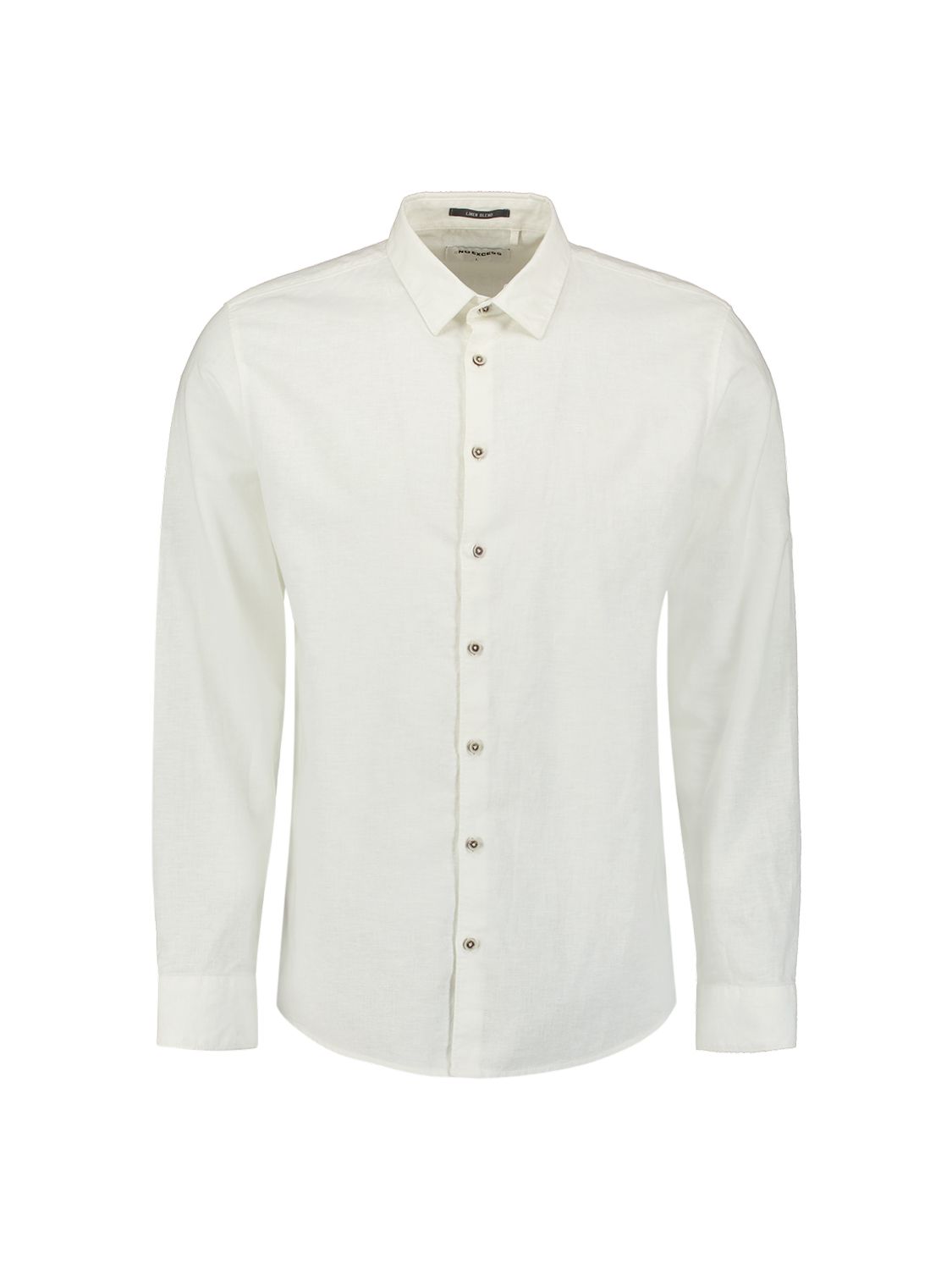 No Excess Shirt Solid With Linen 010 white 2900153603098 No Excess Shirt Solid With Linen 010 white 2900153603098