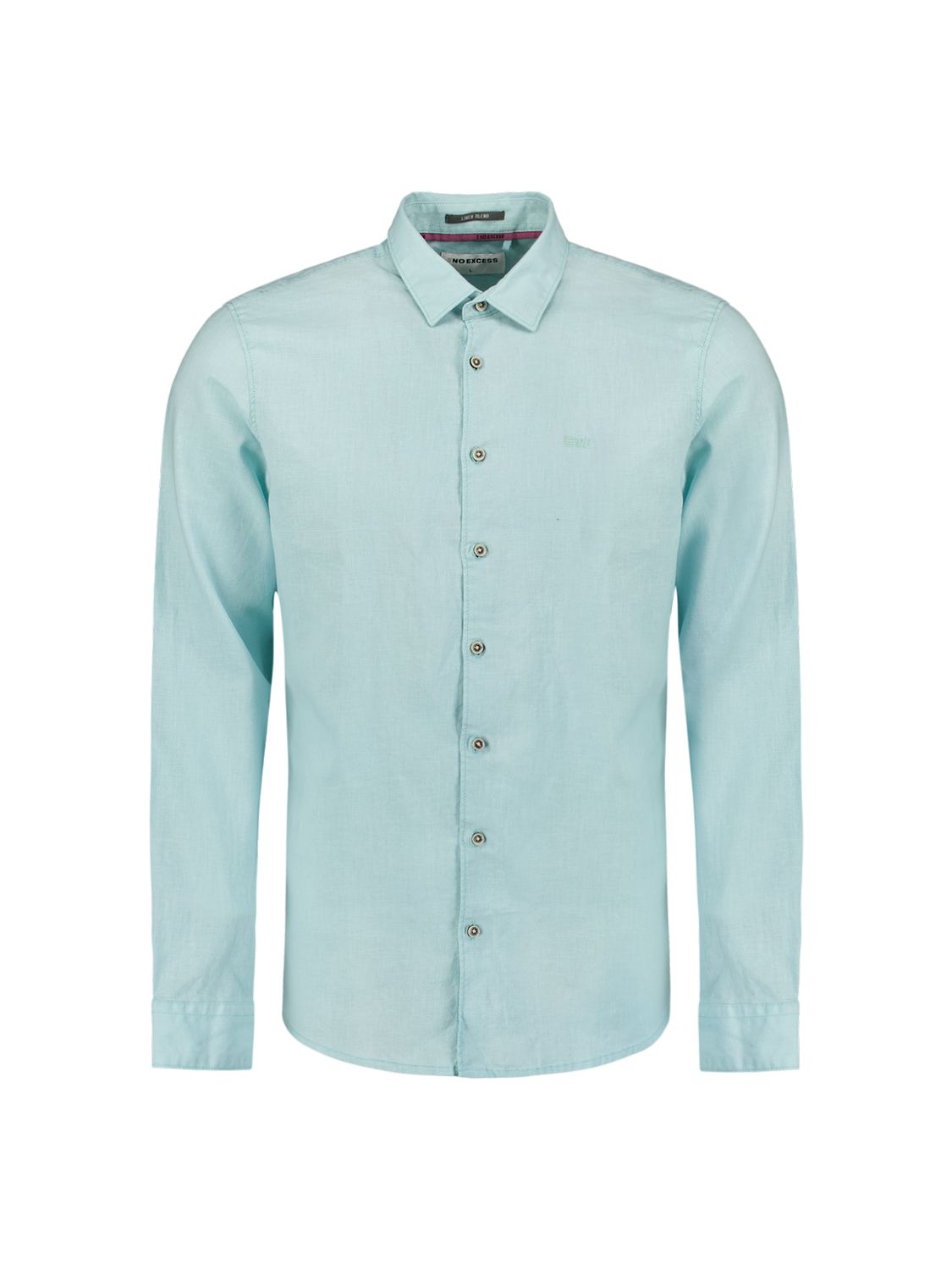 No Excess Shirt Solid With Linen 151 ice 2900153604064 No Excess Shirt Solid With Linen 151 ice 2900153604064