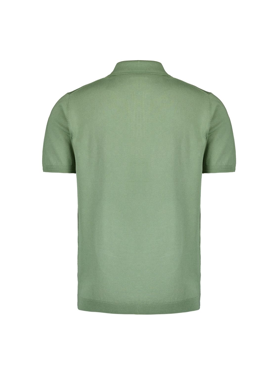 No Excess Pullover Short Sleeve Polo Zip Solid 050 green 2900153609069