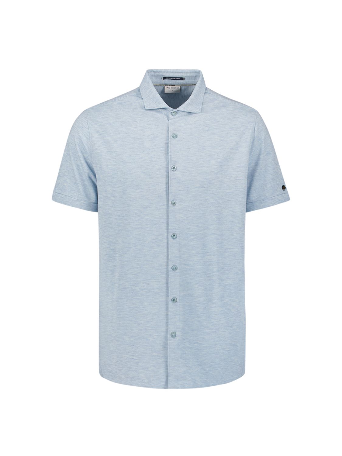 No Excess Shirt Short Sleeve Jersey Melange Stretch 130 cloud 2900153618061