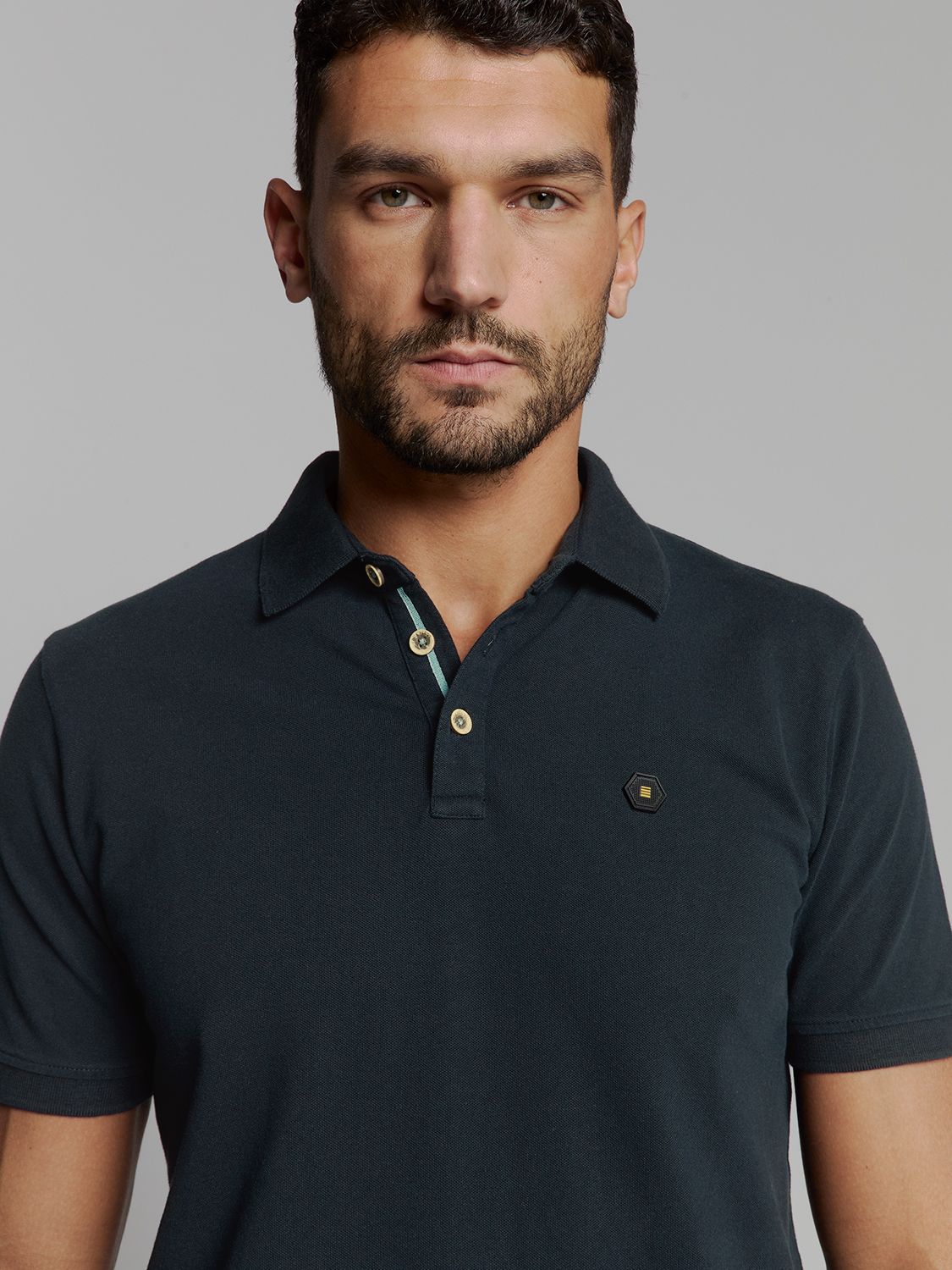 No Excess Polo Pique Garment Dyed 078 night 2900153623065 No Excess Polo Pique Garment Dyed 078 night 2900153623065