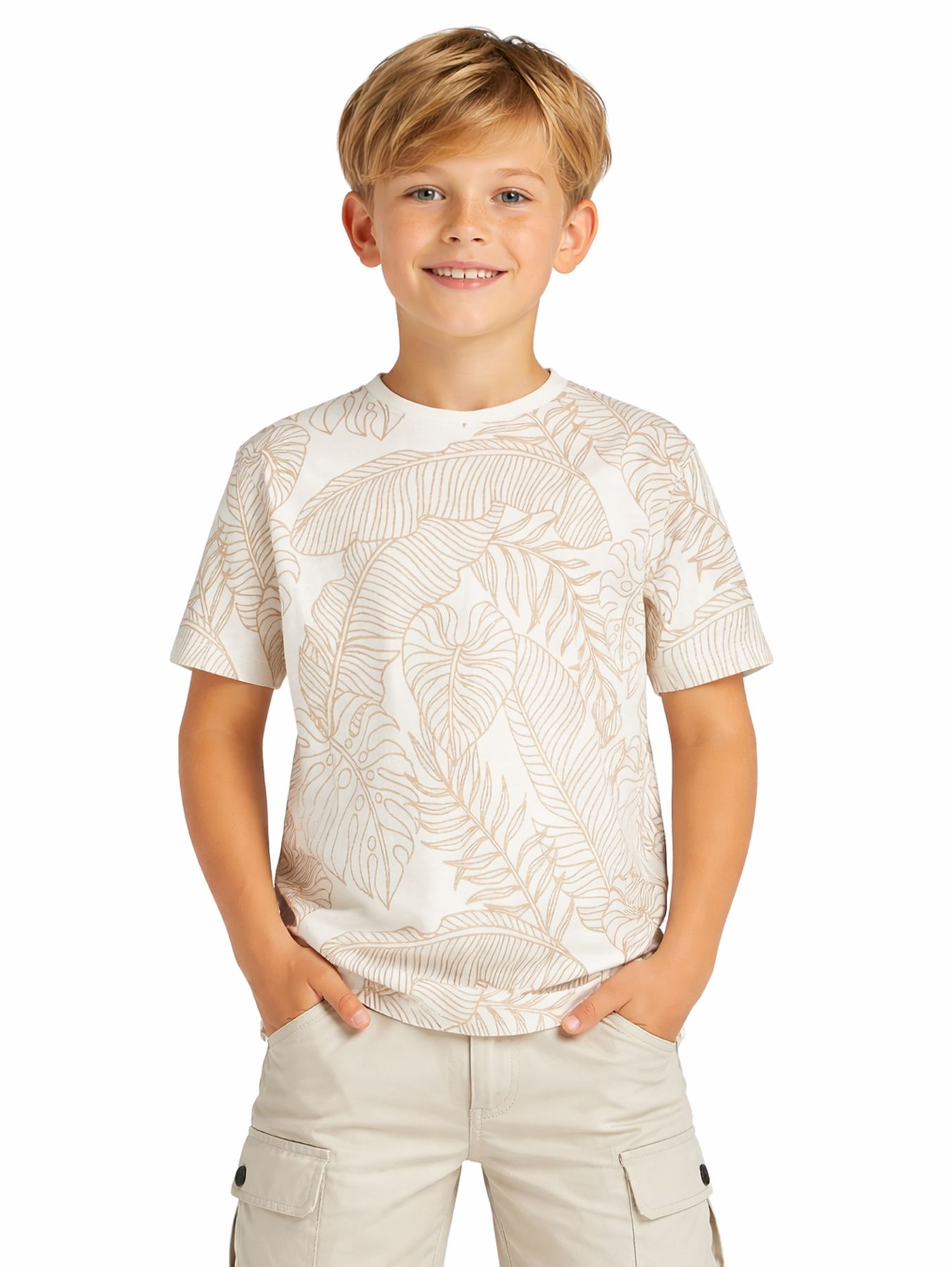 Cars jeans Kids LENNO TS  20 off white 00111743-EKA03000200000025