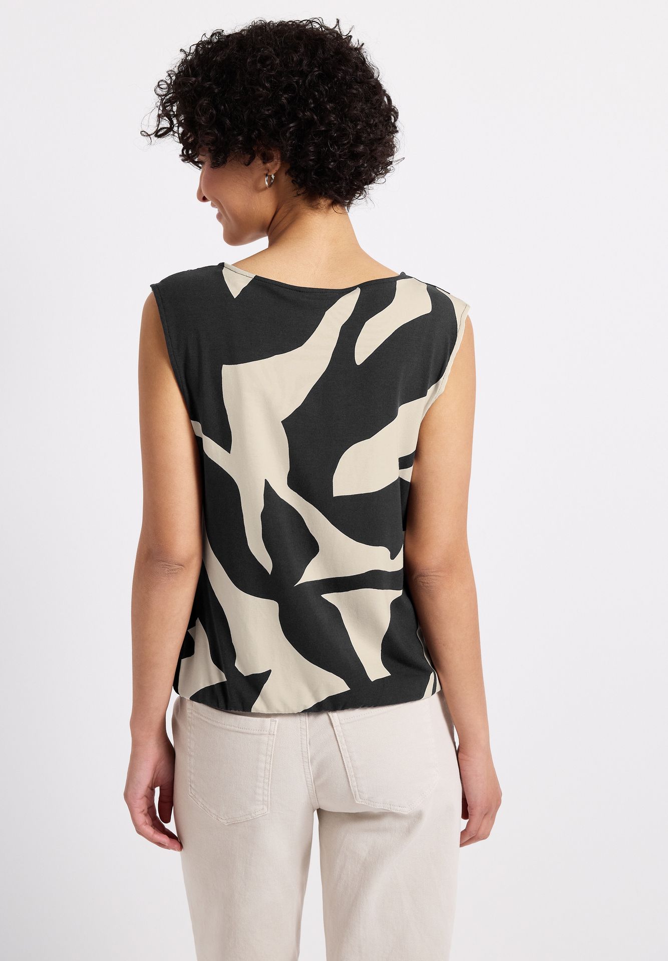 Street One A323361 LTD QR printed mat-mix top whale tail grey 2900153756039