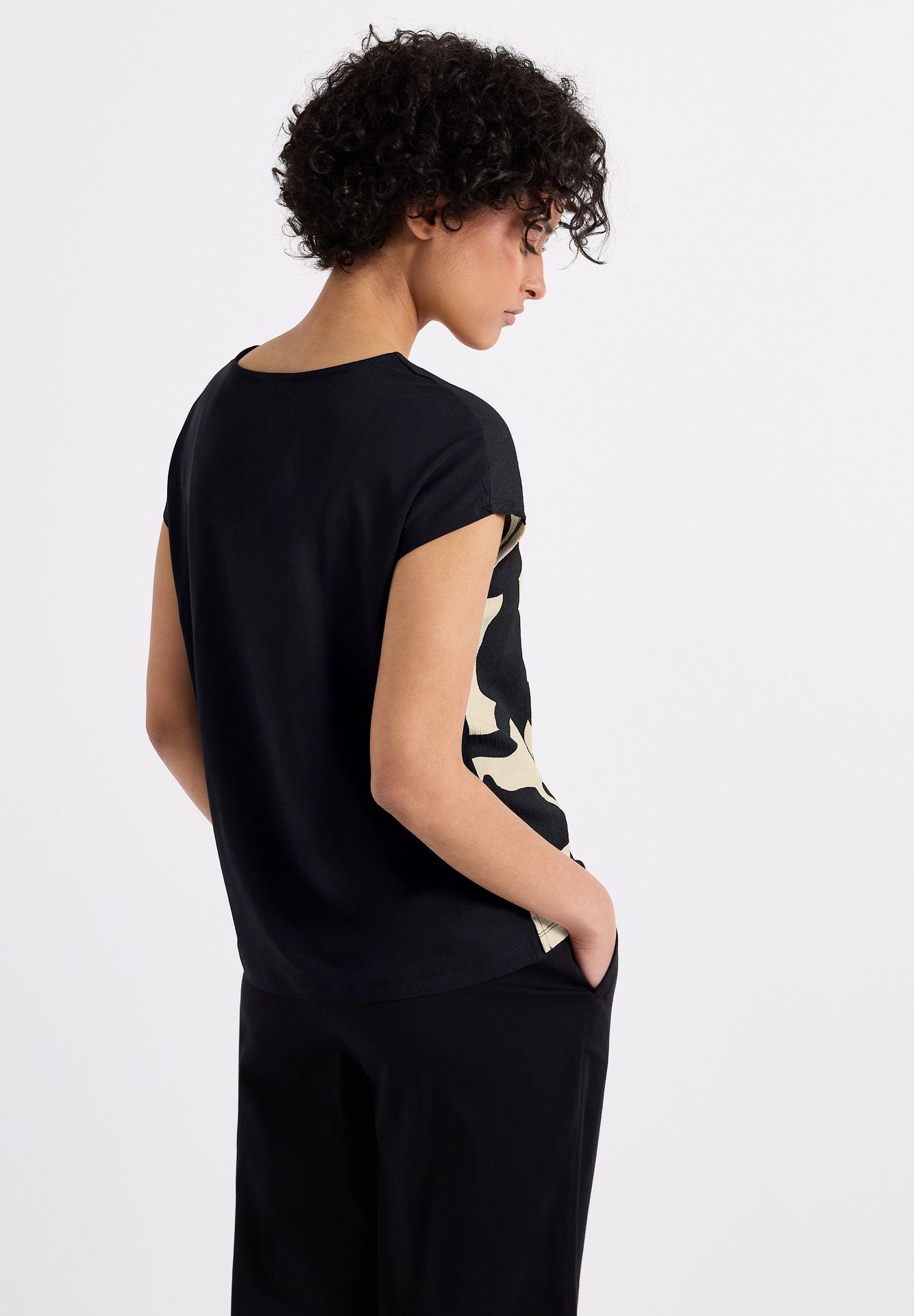 Street-One A323380 LTD QR printed structure ma whale tail grey 2900153757036