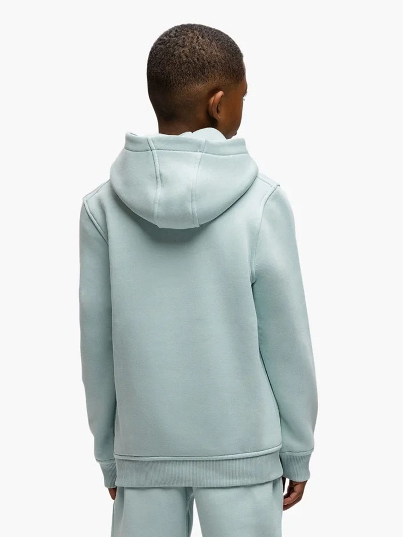 Malelions Junior Striped Signature Hoodie 558 Sky Blue 2900153823014
