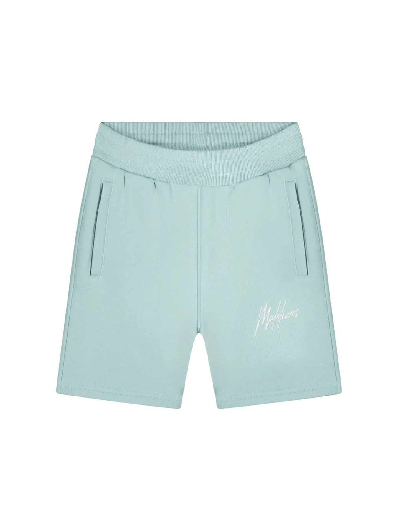 Malelions Junior Striped Signature shorts 558 Sky Blue 2900153826039