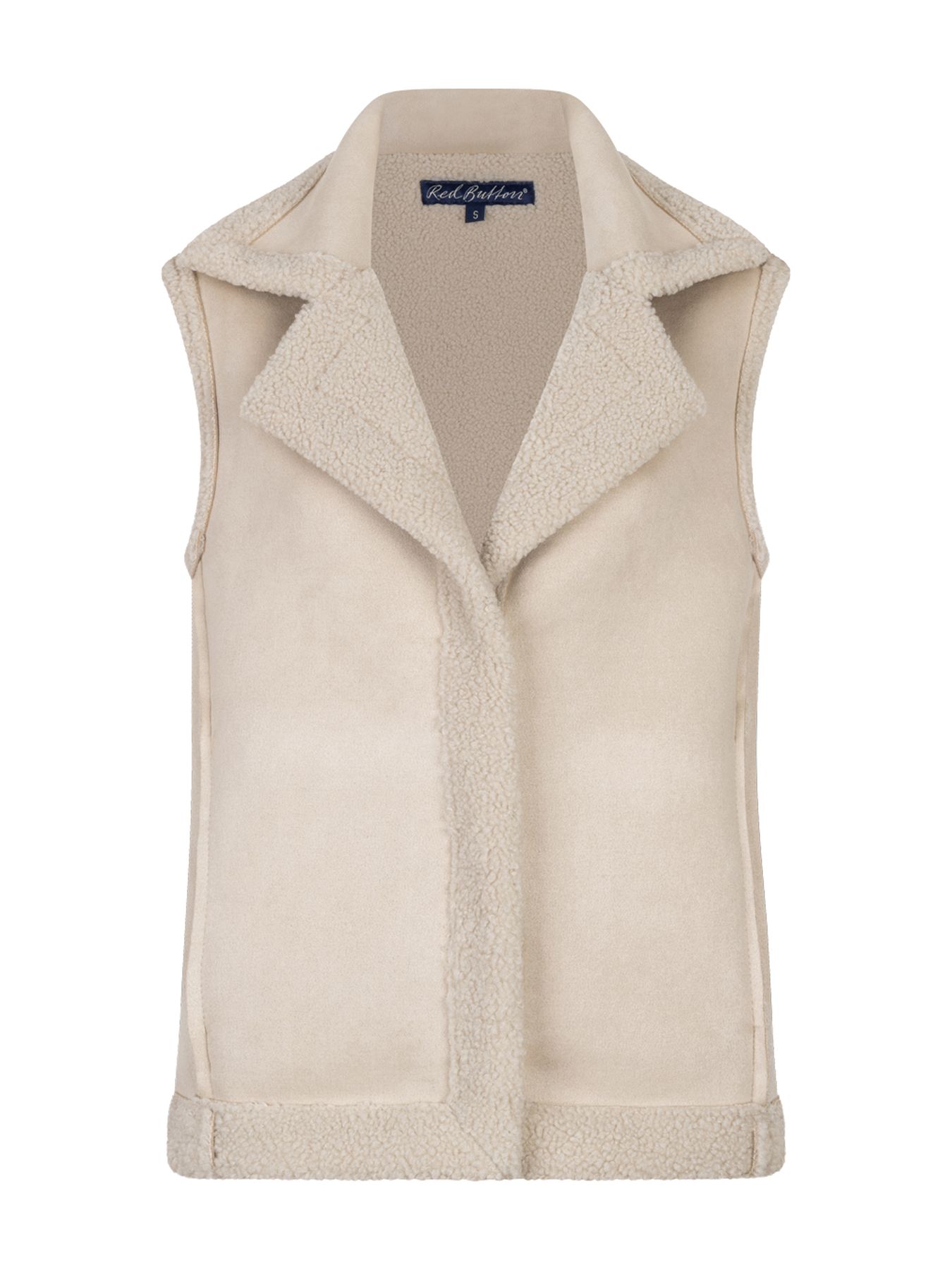Red Button Teddy Waistcoat stone87 2900153846020