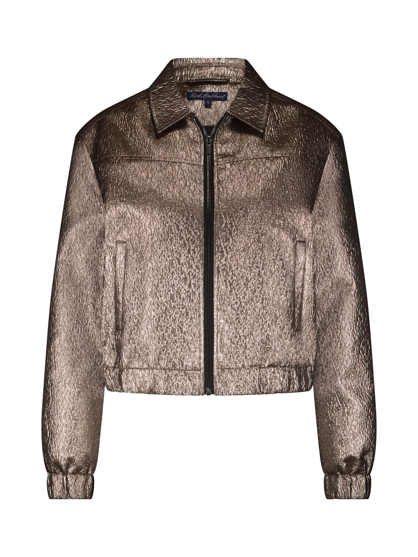 Red Button Bomber Metallic Coppergold431 2900153850041