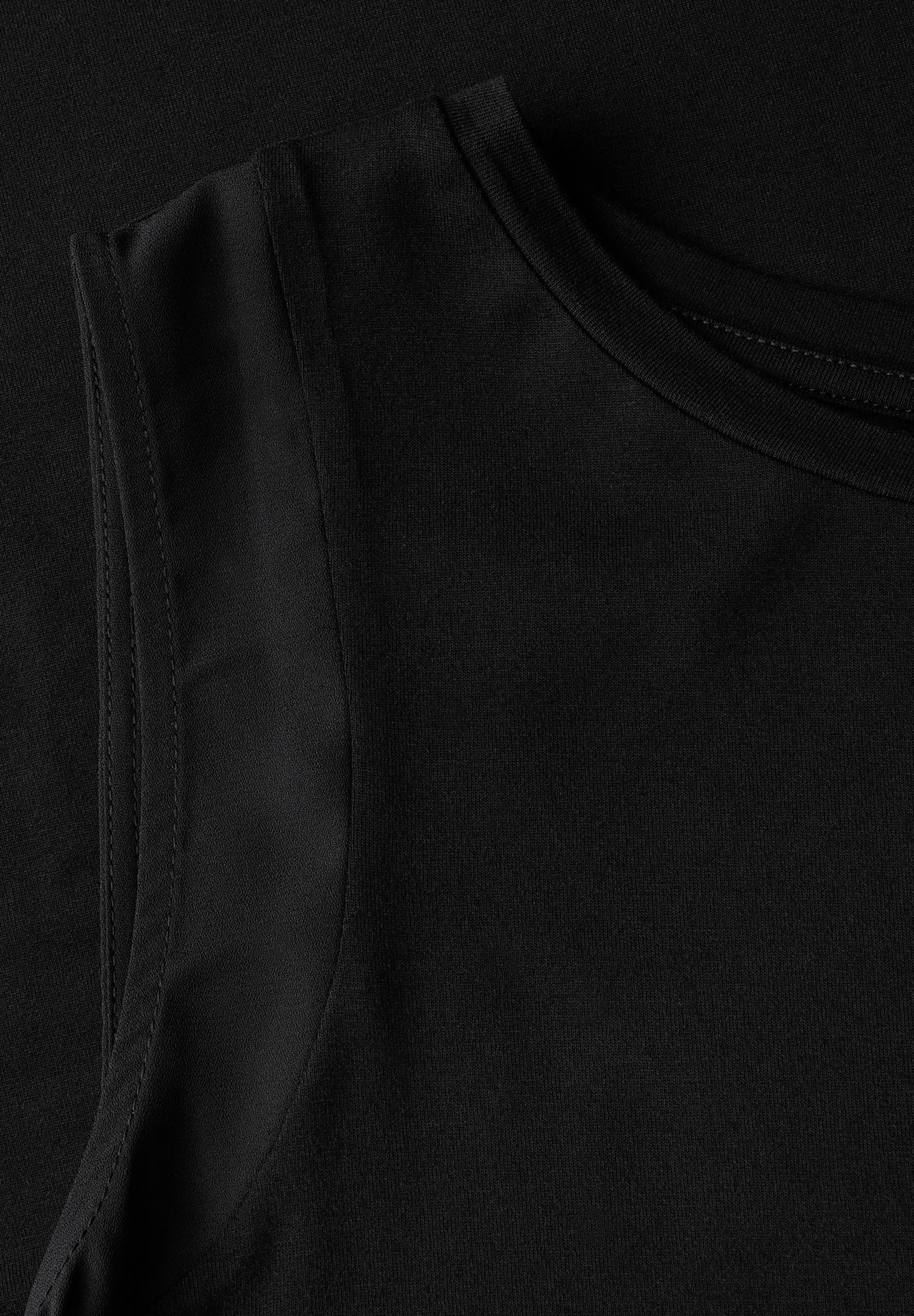 Street-One A144502 T-Shirt Dress_solid black 2900153852045