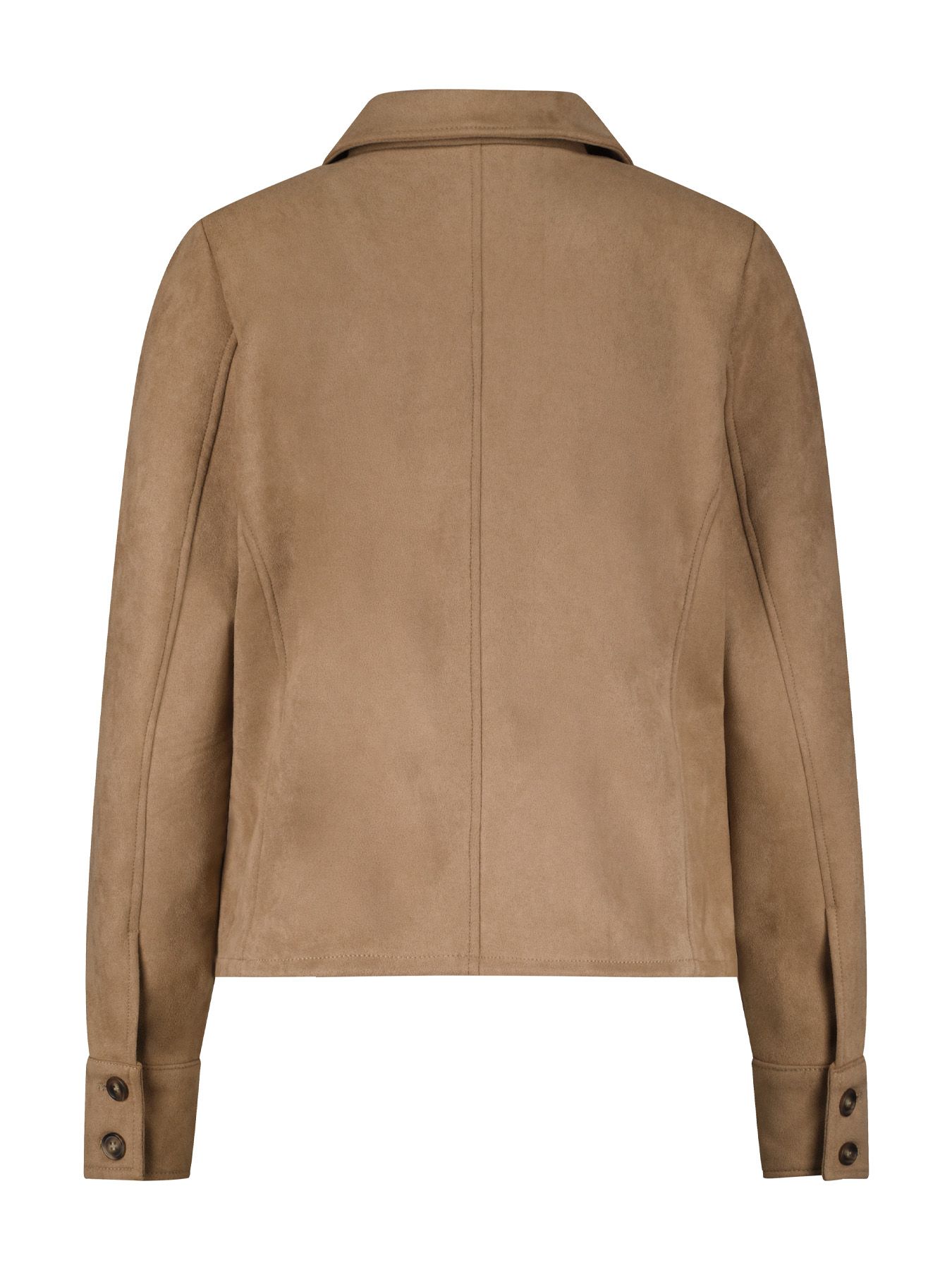 Red Button Jacket Faux Suede Almond115 2900153855053 Red Button Jacket Faux Suede Almond115 2900153855053