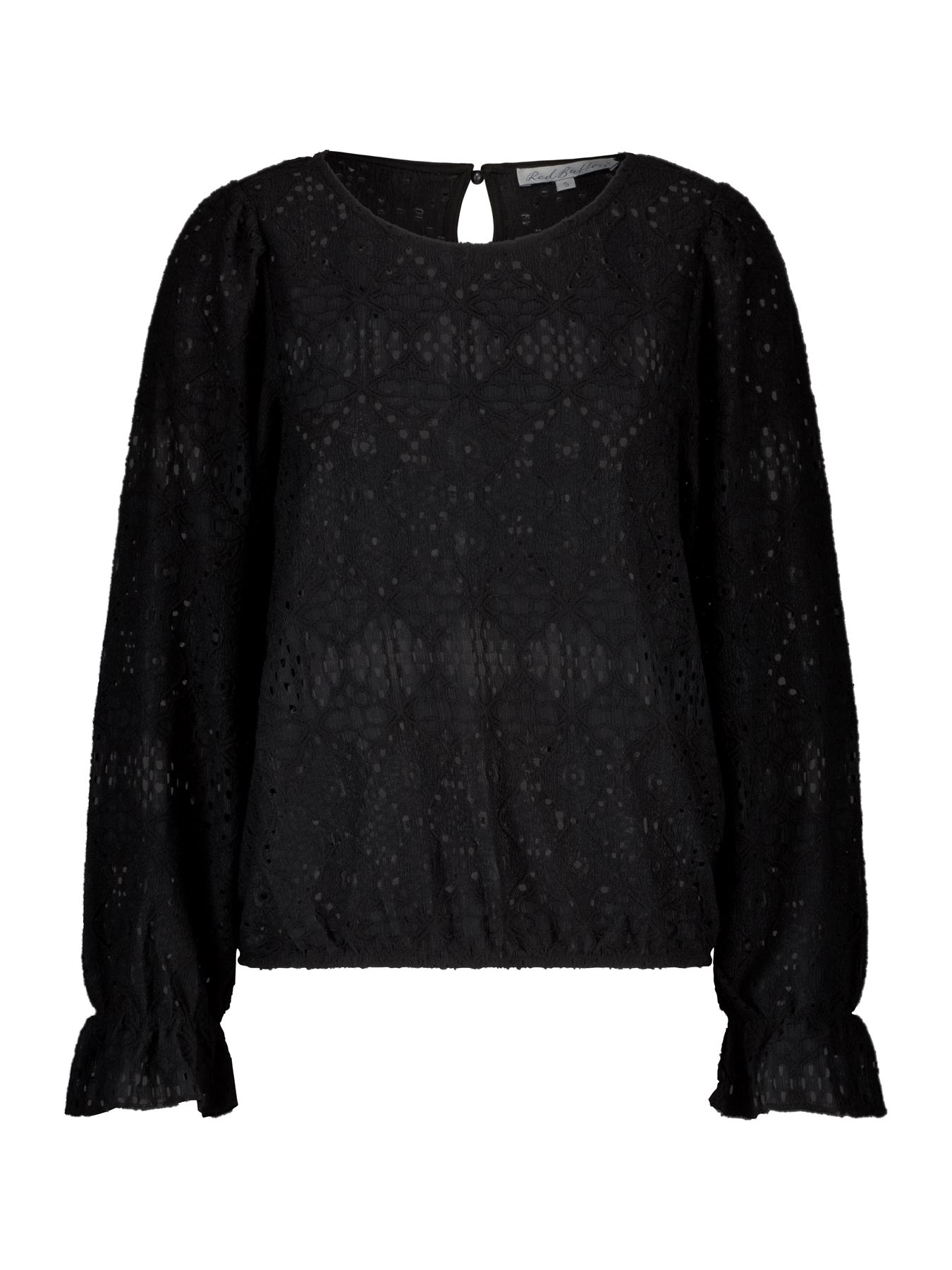 Red Button Top Ajour black1 00111841-EKA26007300000027