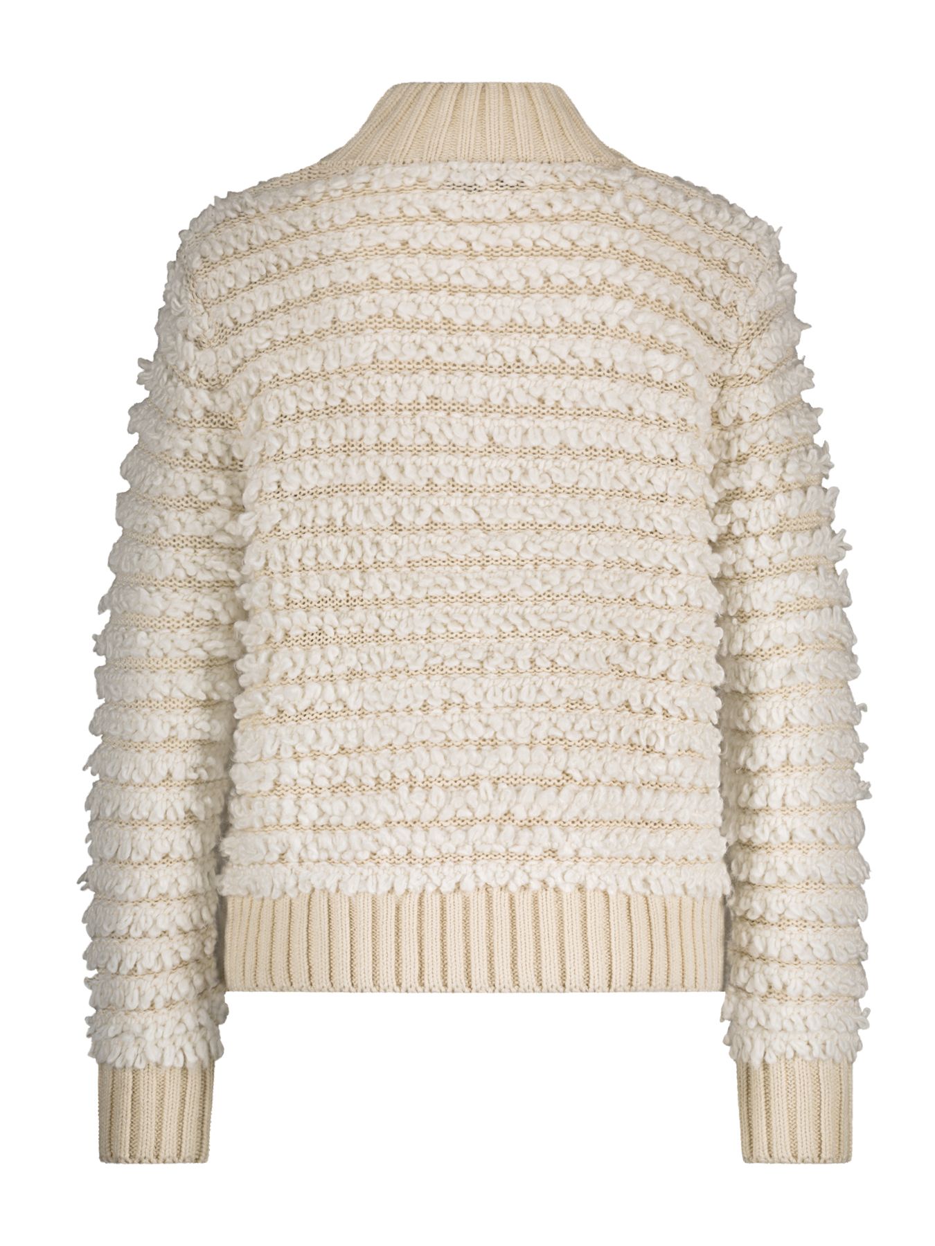 Red Button Sweater with Loops ecru71 2900153870049 Red Button Sweater with Loops ecru71 2900153870049