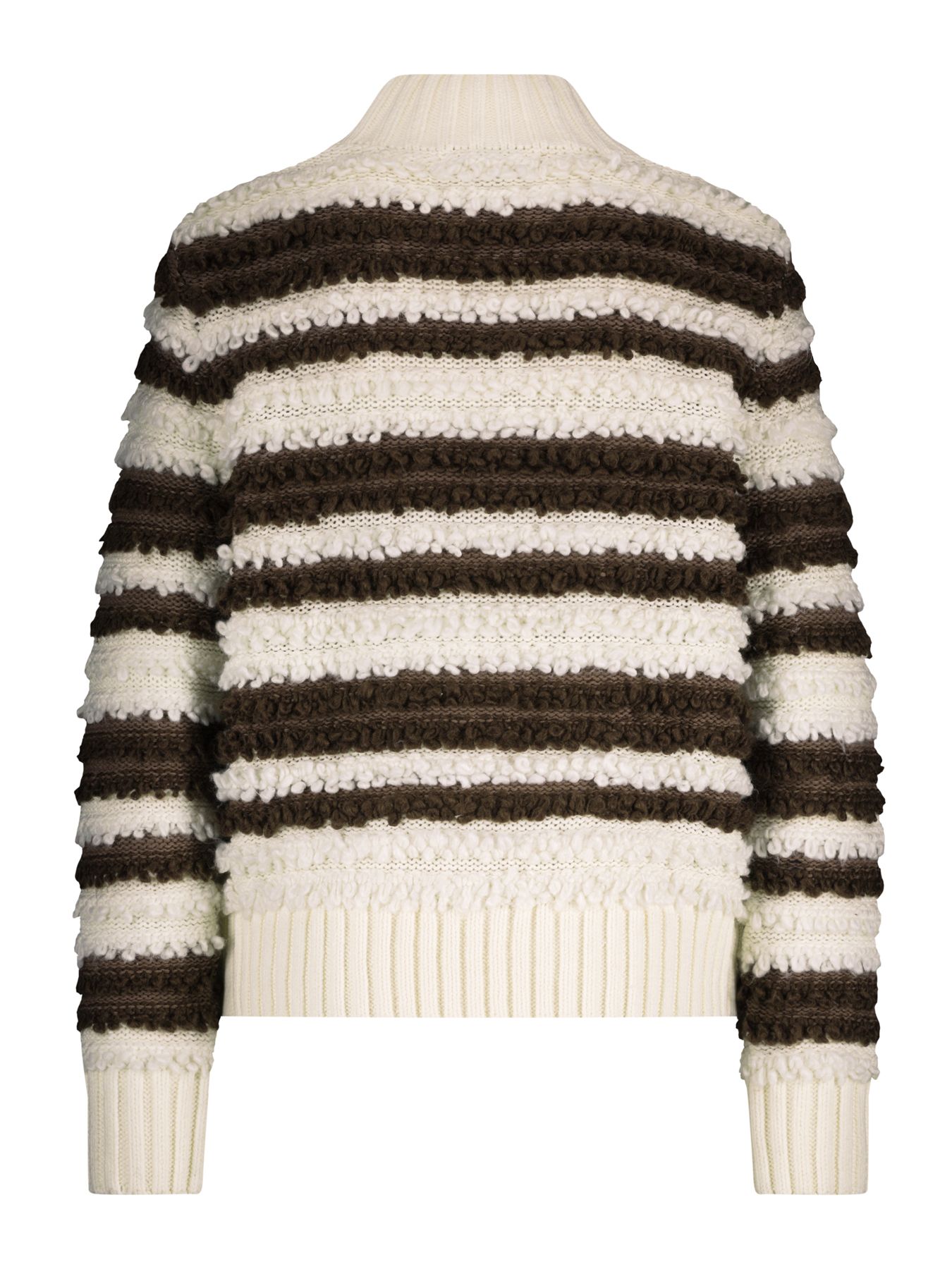 Red Button Sweater with Loops + Stripe brown7 2900153888044 Red Button Sweater with Loops + Stripe brown7 2900153888044