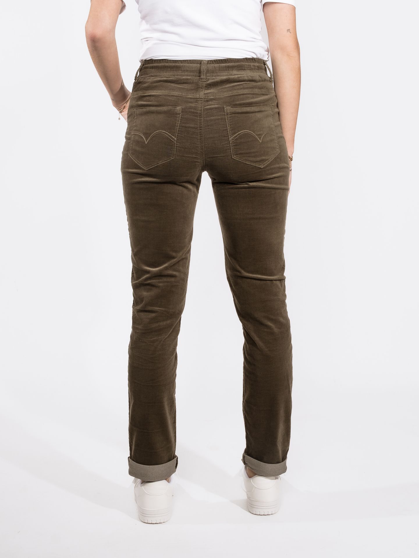 Red Button Tessy Velvet Khaki23 2900153904027 Red Button Tessy Velvet Khaki23 2900153904027