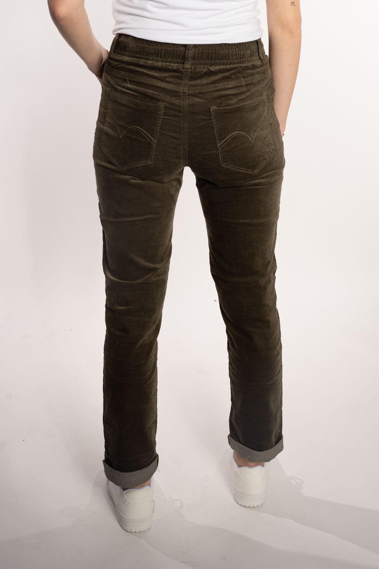 Red Button Tessy Velvet Khaki23 2900153904027 Red Button Tessy Velvet Khaki23 2900153904027