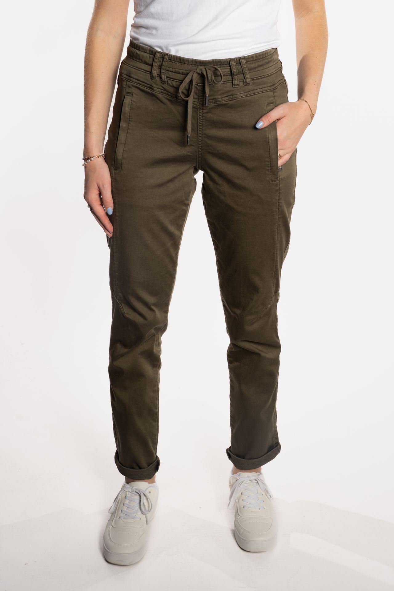 Red Button Tessy Jog Colour Khaki23 00111865-EKA26007300000090