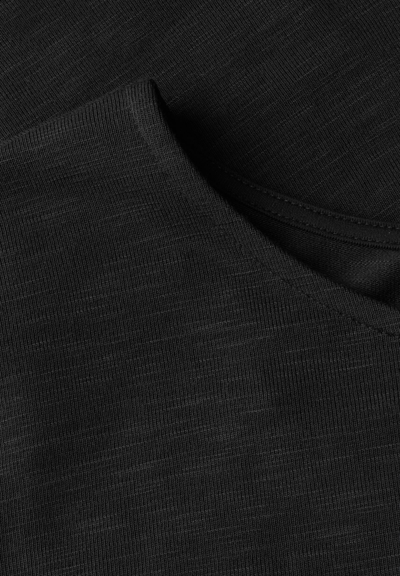 Street-One A323307 jersey shirt w.knot black 2900153921031