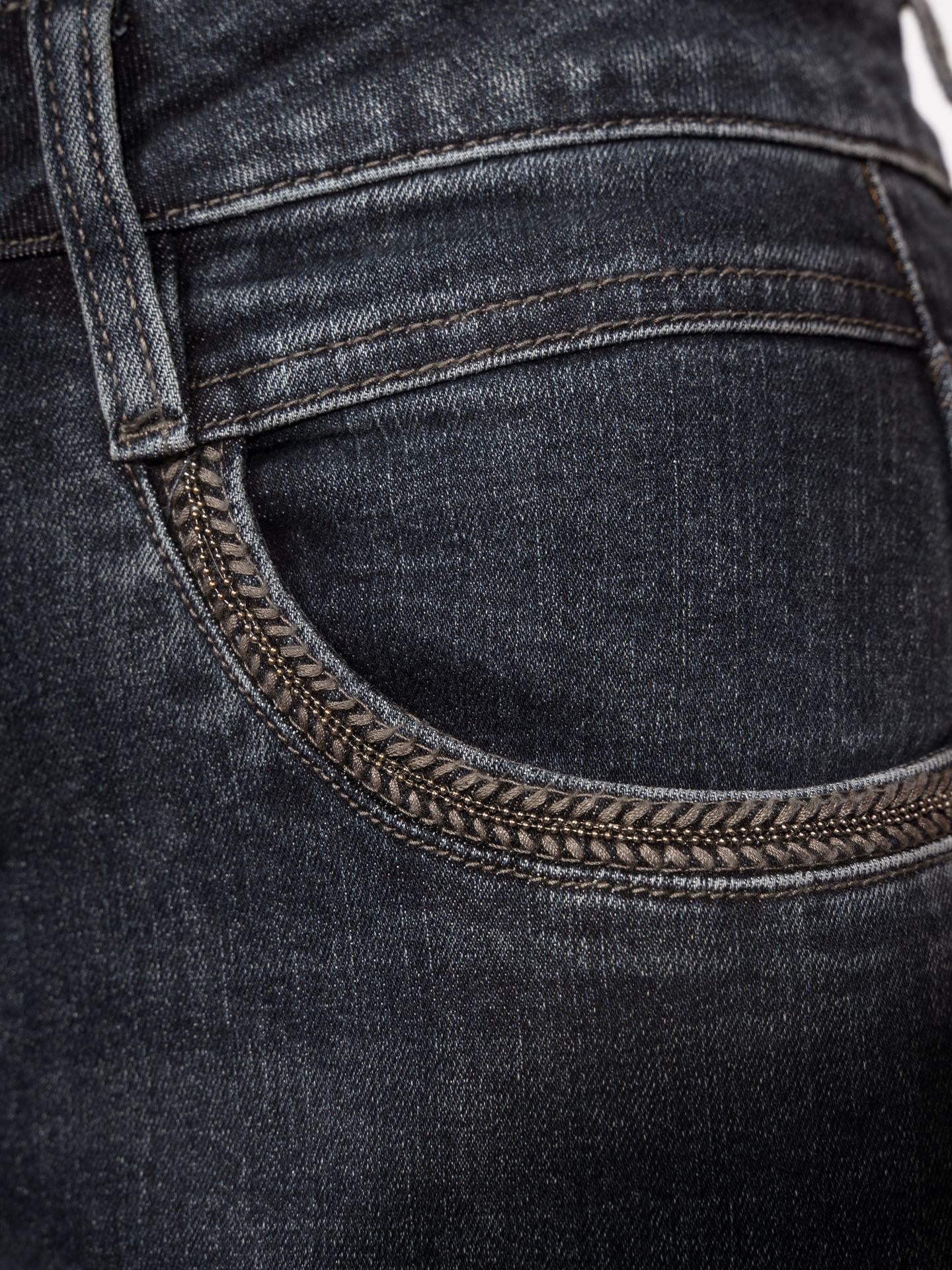 Red Button Sissy Grey/blue denim & Embro Grey/Blue433 2900153943057