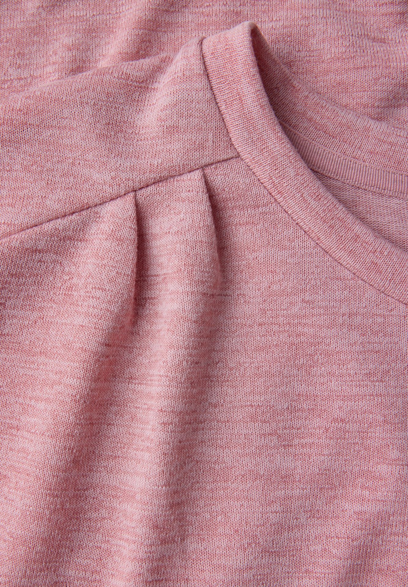 Street-One A323326 linen look shirt w.pleats a blush peach 2900153955067