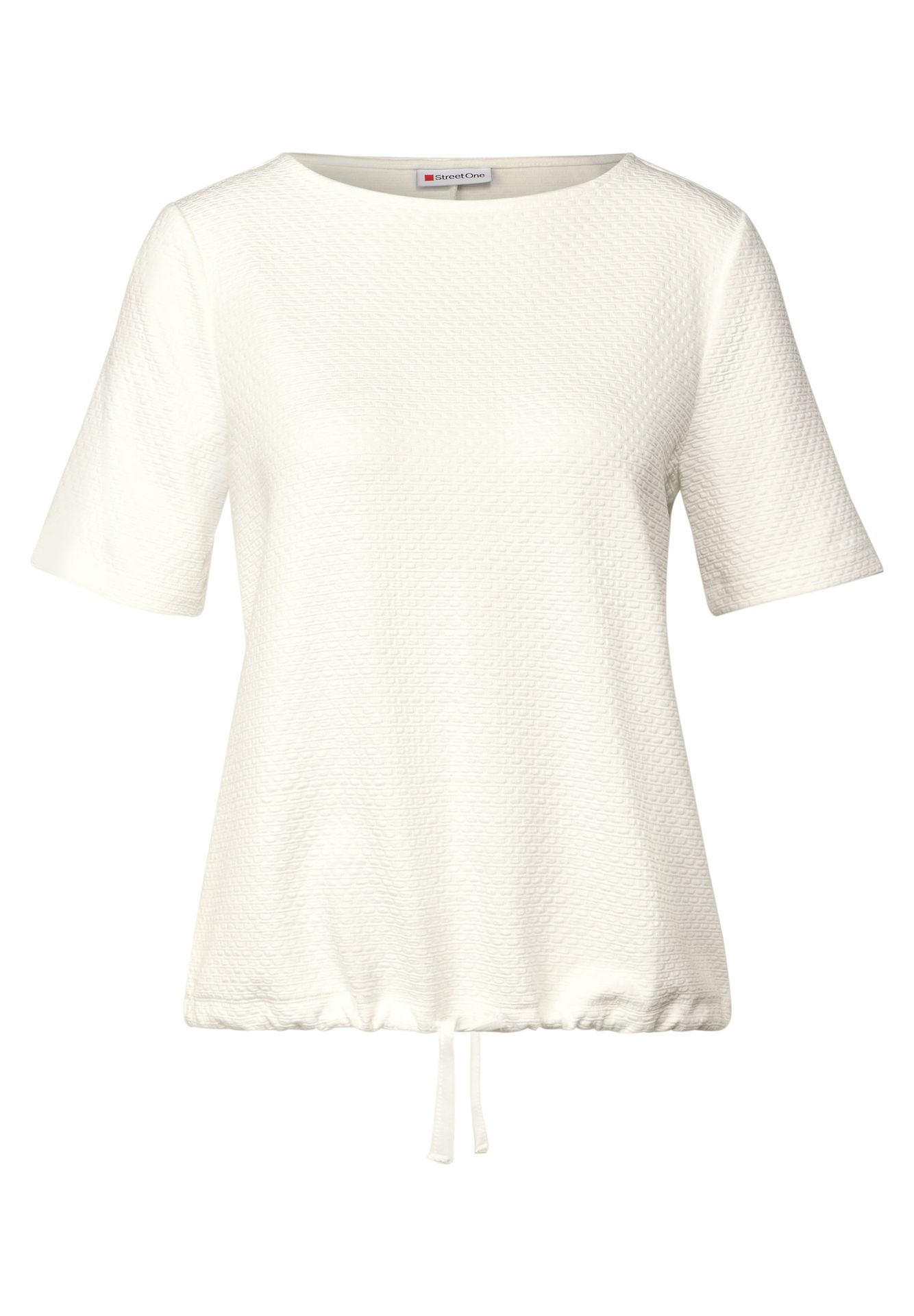 Street One A323331 cosy structure shirt off white 2900153963048