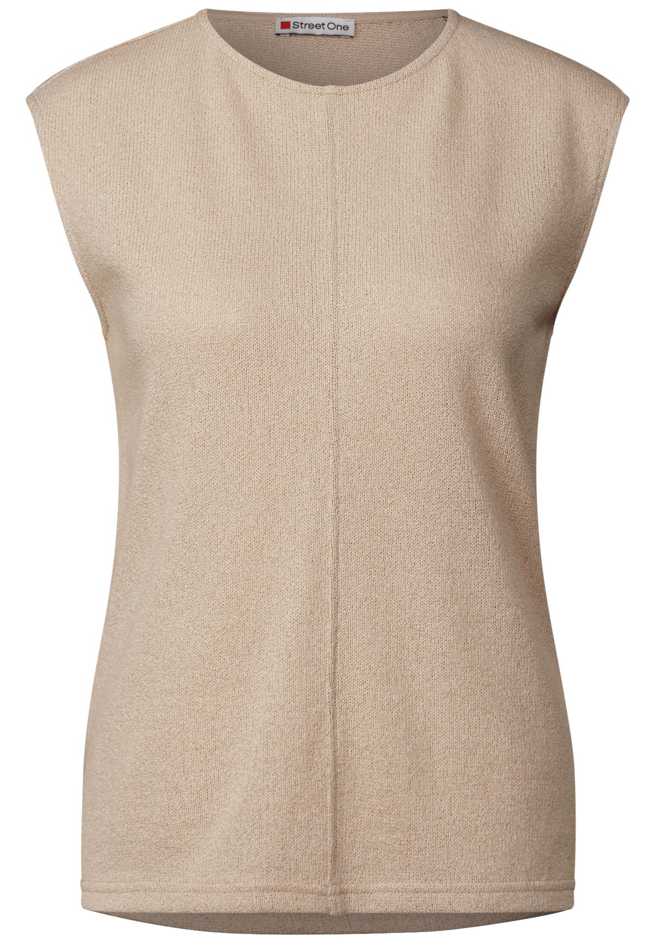 Street One A323332 summer knit look top coastal beige 2900153967060