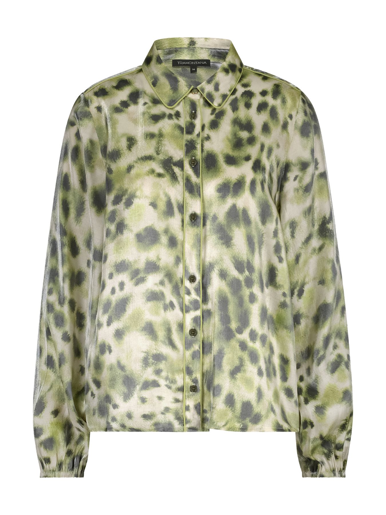 Tramontana Blouse Rodeo Spots Print Greens 009996 00111984-EKA26012900000005