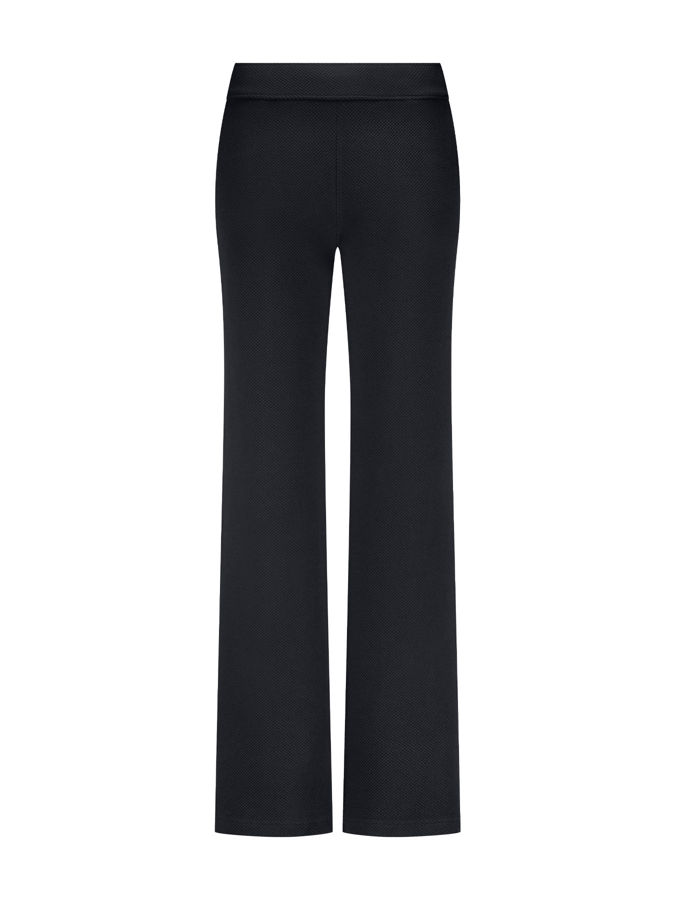 Tramontana Structured Wide-Leg Trousers Black 009000 2900154094048