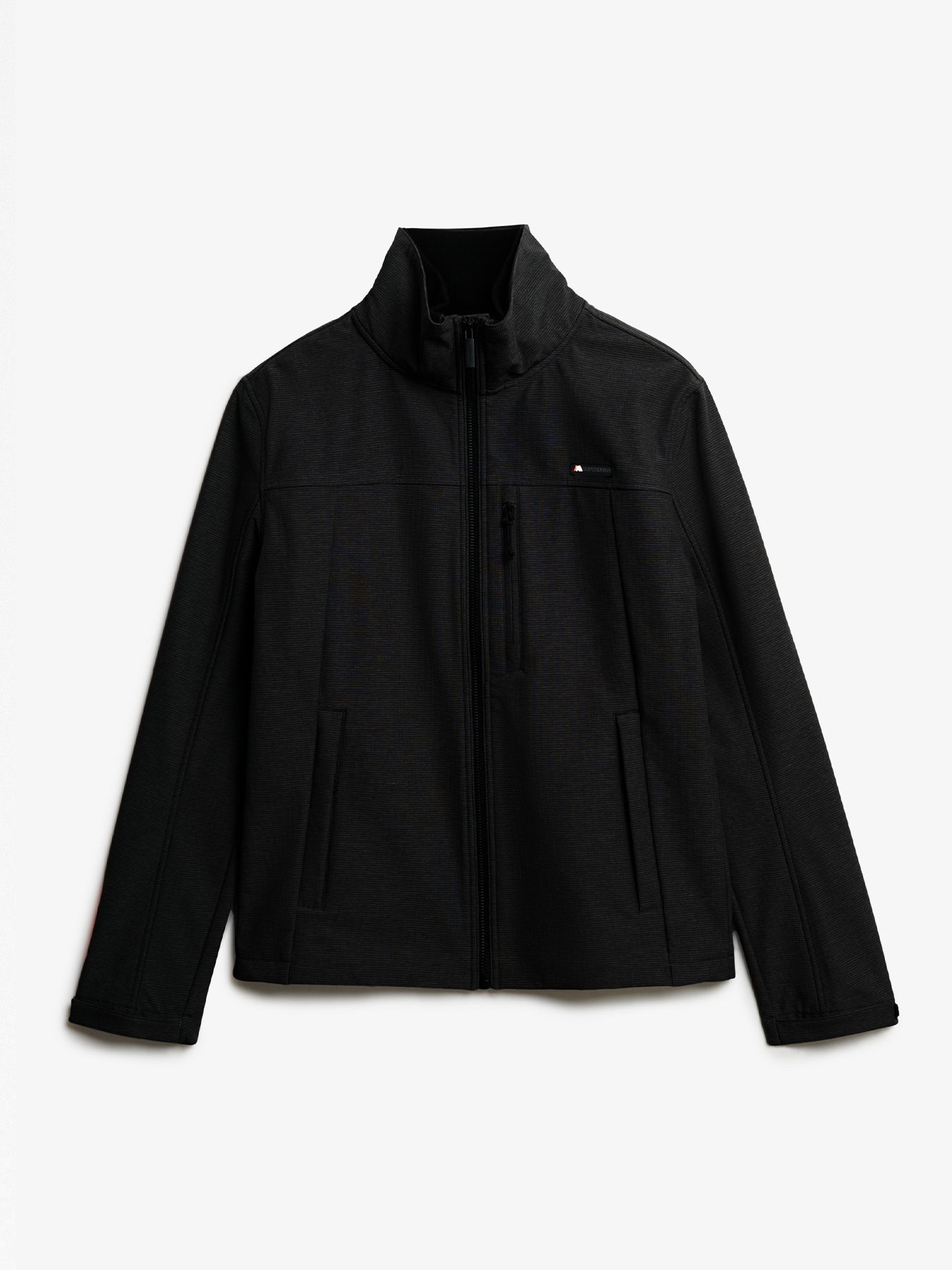 Superdry Hooded soft shell trekker jkt 02A Black 2900154207042