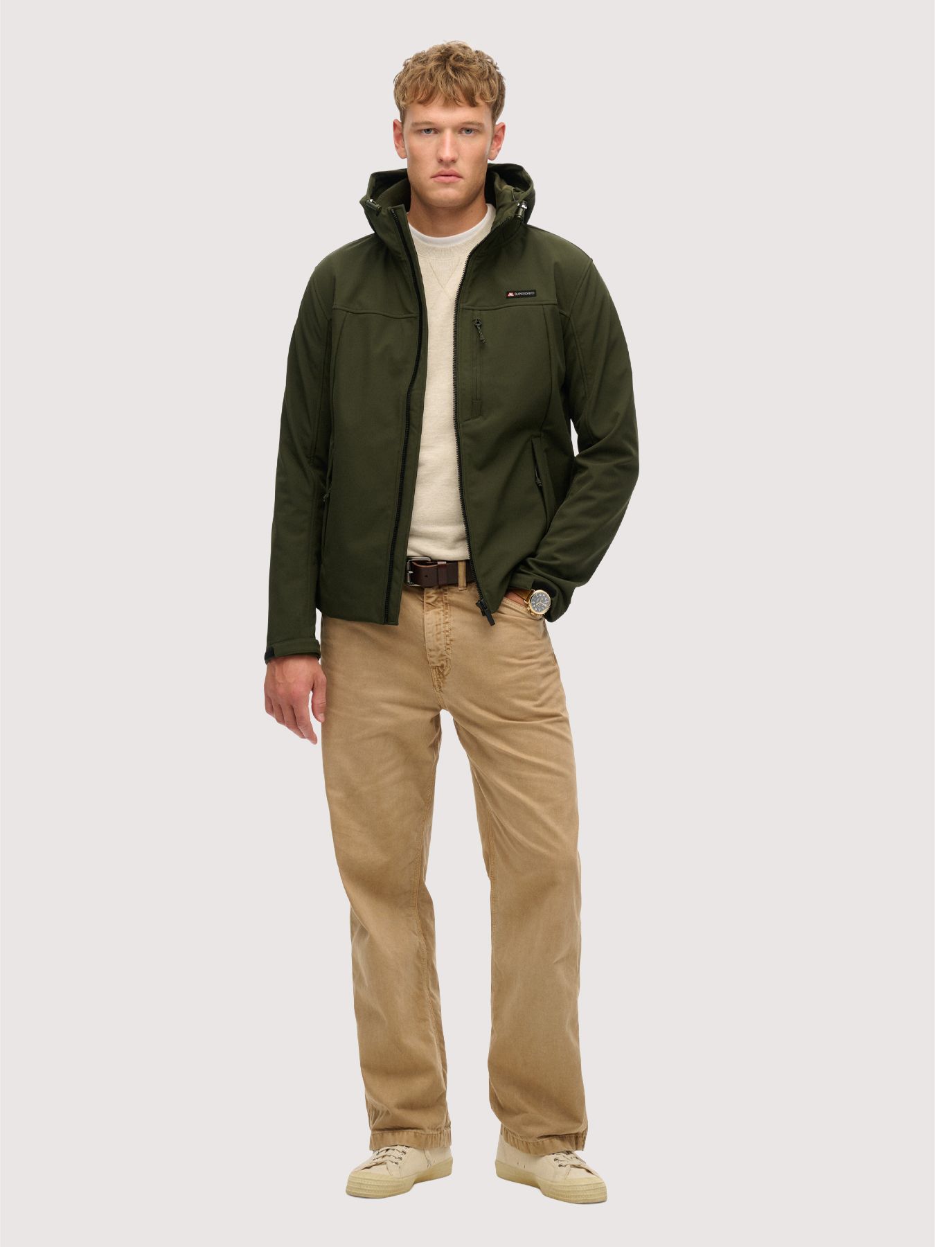 Superdry Hooded soft shell trekker jkt surplus 2900160464095