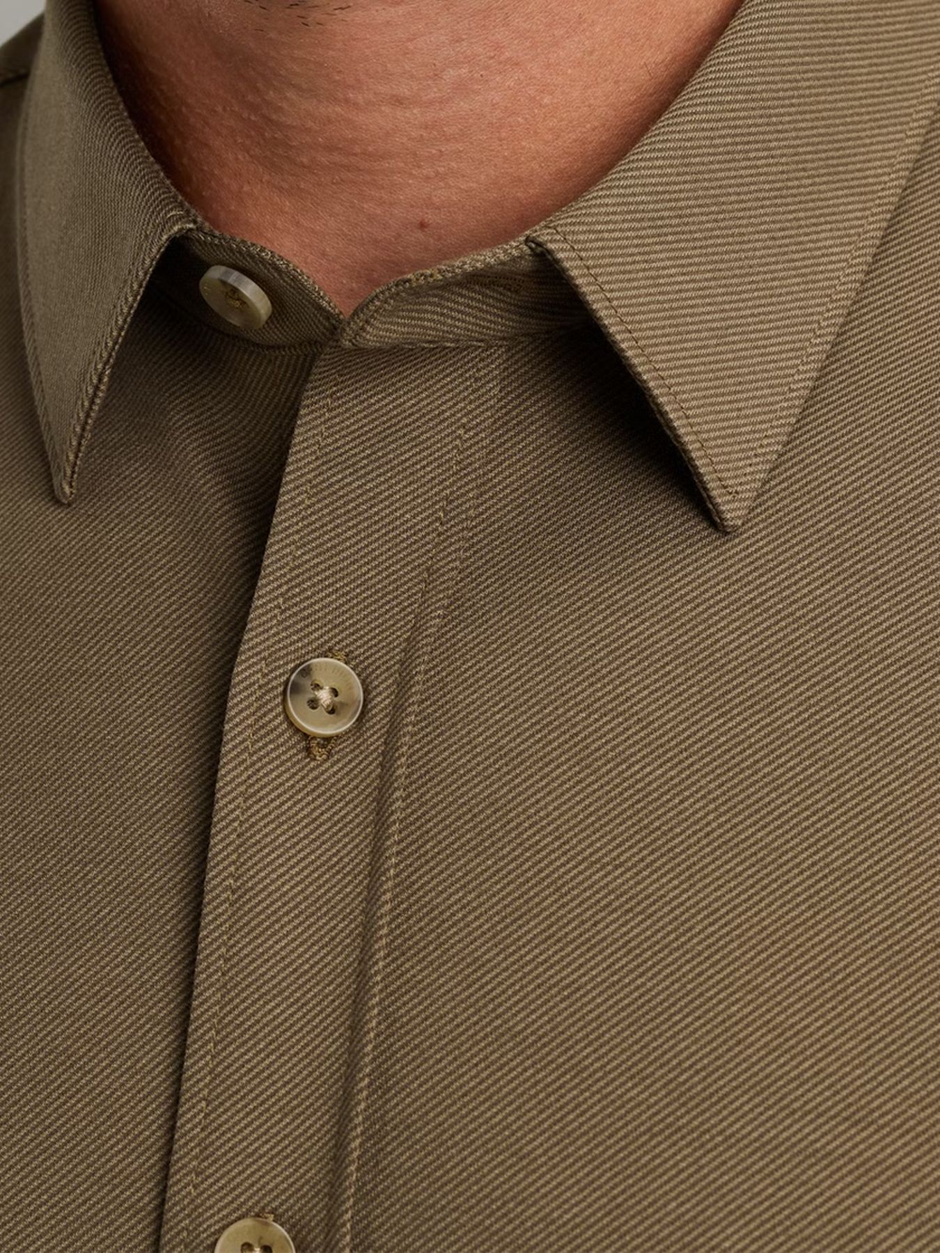 Cast Iron LONG SLEEVE SHIRT Twill Jersey 2 t Brindle 2900154217010