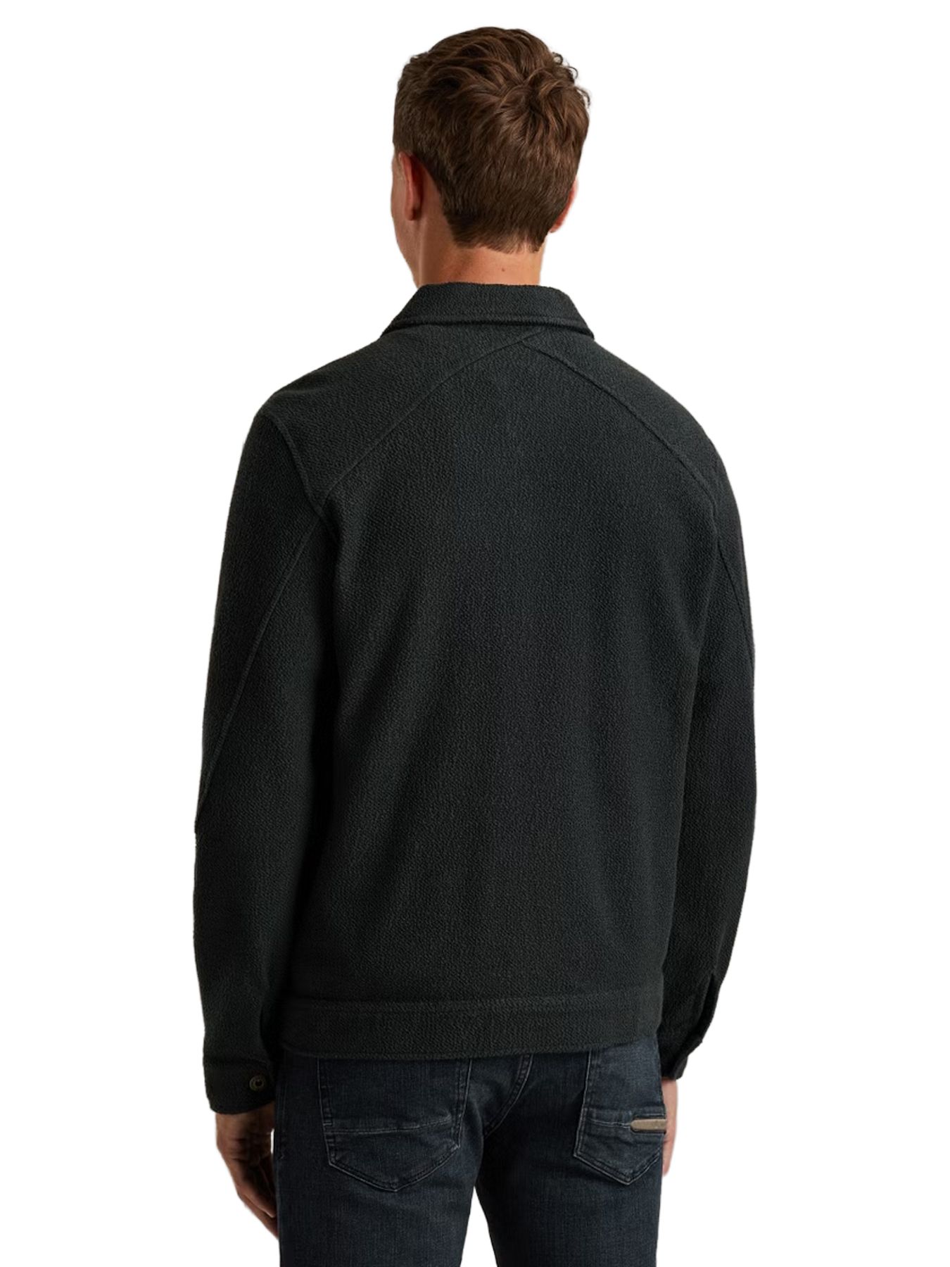 Cast Iron Button jacket frontloop terry Sea Storm 2900154224018